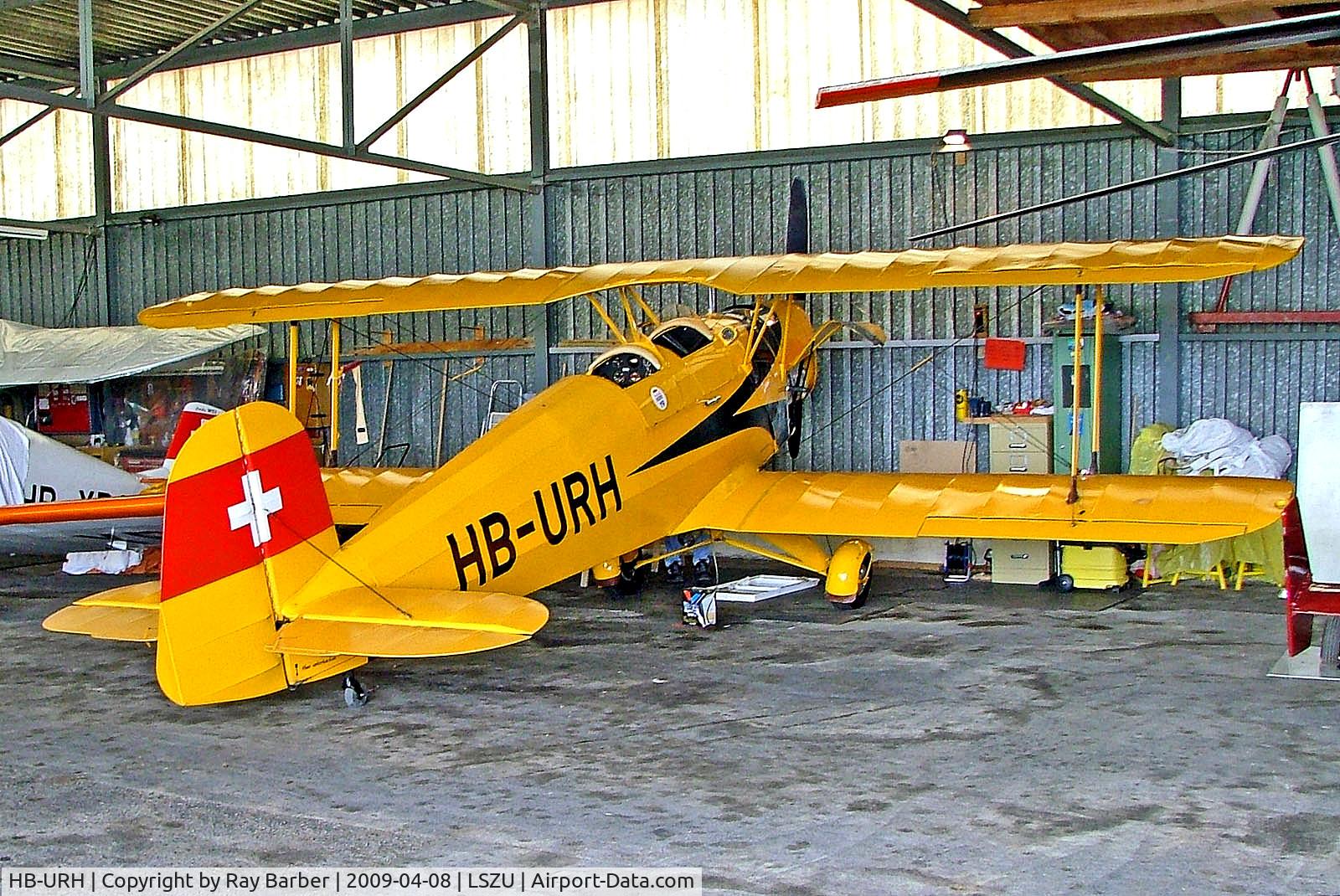HB-URH, 1939 Bucker Bu-131B Jungmann C/N 61, HB-URH   Bucker APM.131-150 Jungmann [61] Buttwil~HB 08/04/2009