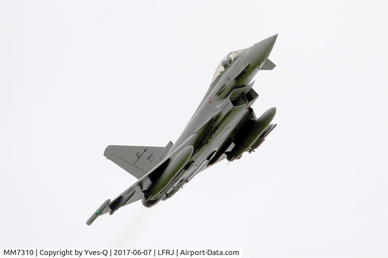 MM7310, Eurofighter EF-2000 Typhoon S C/N IS042, Eurofighter EF-2000 Typhoon S, Take off rwy 26, Landivisiau Naval Air Base (LFRJ) Tiger Meet 2017