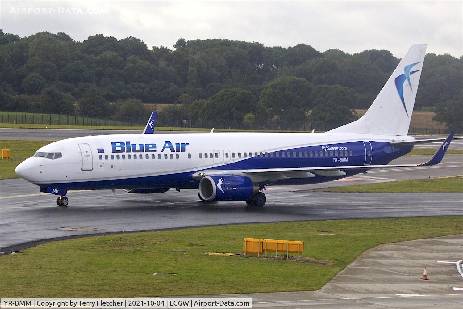 YR-BMM, 2010 Boeing 737-82R C/N 40871, At Luton