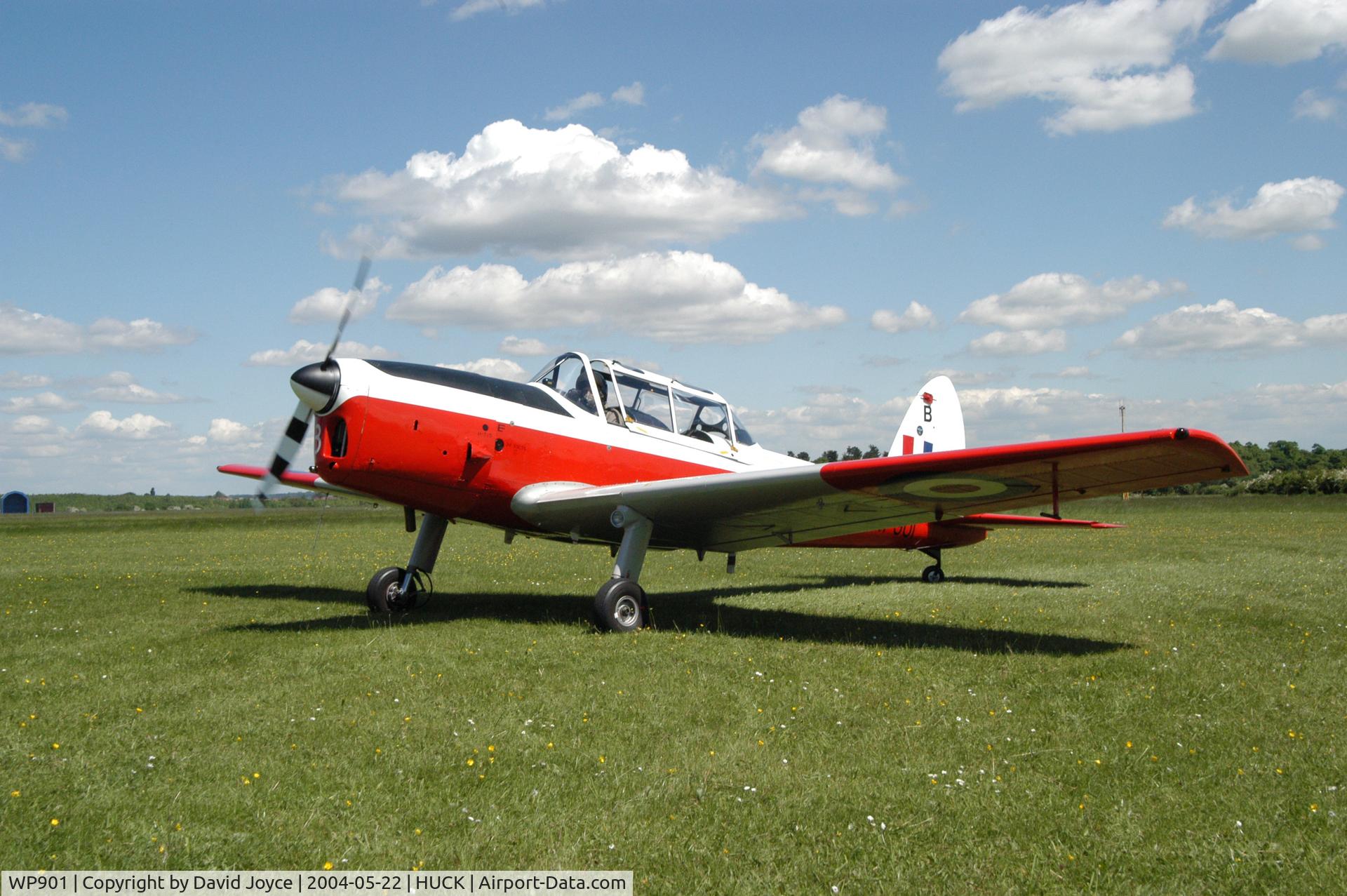 WP901, 1952 De Havilland DHC-1 Chipmunk T.10 C/N C1/0772, Chippy 901 taken at Hucknall Airfield owned by Ann Stafford