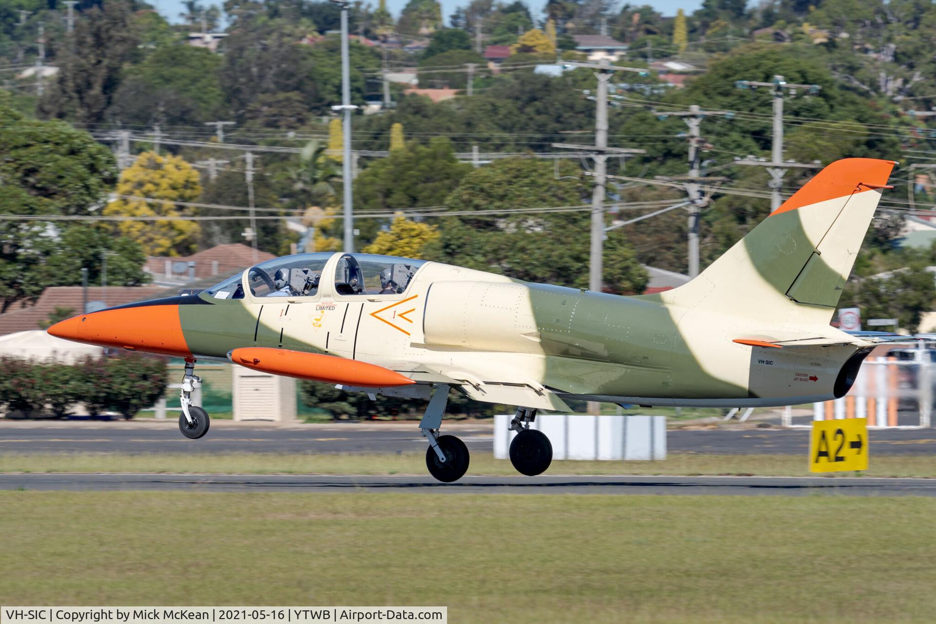 VH-SIC, 1984 Aero L-39C Albatros C/N 433144, Flying Fighters Aero L-39C Albatros VH-SIC takes off at David Hack Classic 2021 fly-in event.
Toowoomba City Aerodrome, Toowoomba, Queensland, Australia.
Sony A7III + Sony FE 200-600mm F5.6-6.3G
1/800sec | f/8 | ISO 200 | 318 mm (effective FL)