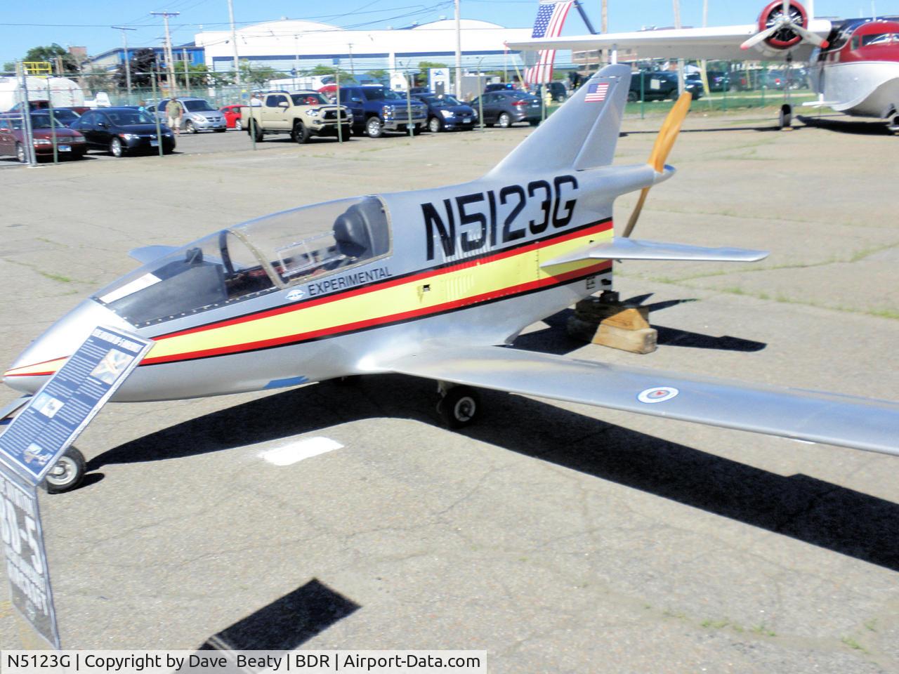N5123G, Bede BD-5B C/N 2071, Photo taken at the Connecticut Air and Space Museum