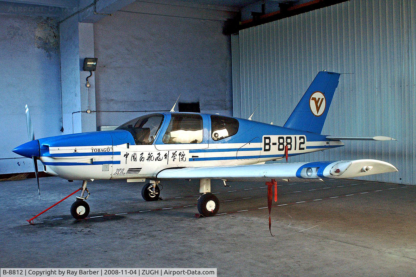 B-8812, 1994 Socata TB-200 Tobago XL C/N 1660, B-8812   Socata TB-200 Tobago XL [1660] (Civil Aviation Flight University of China) Gaunghan~B  04/11/2008