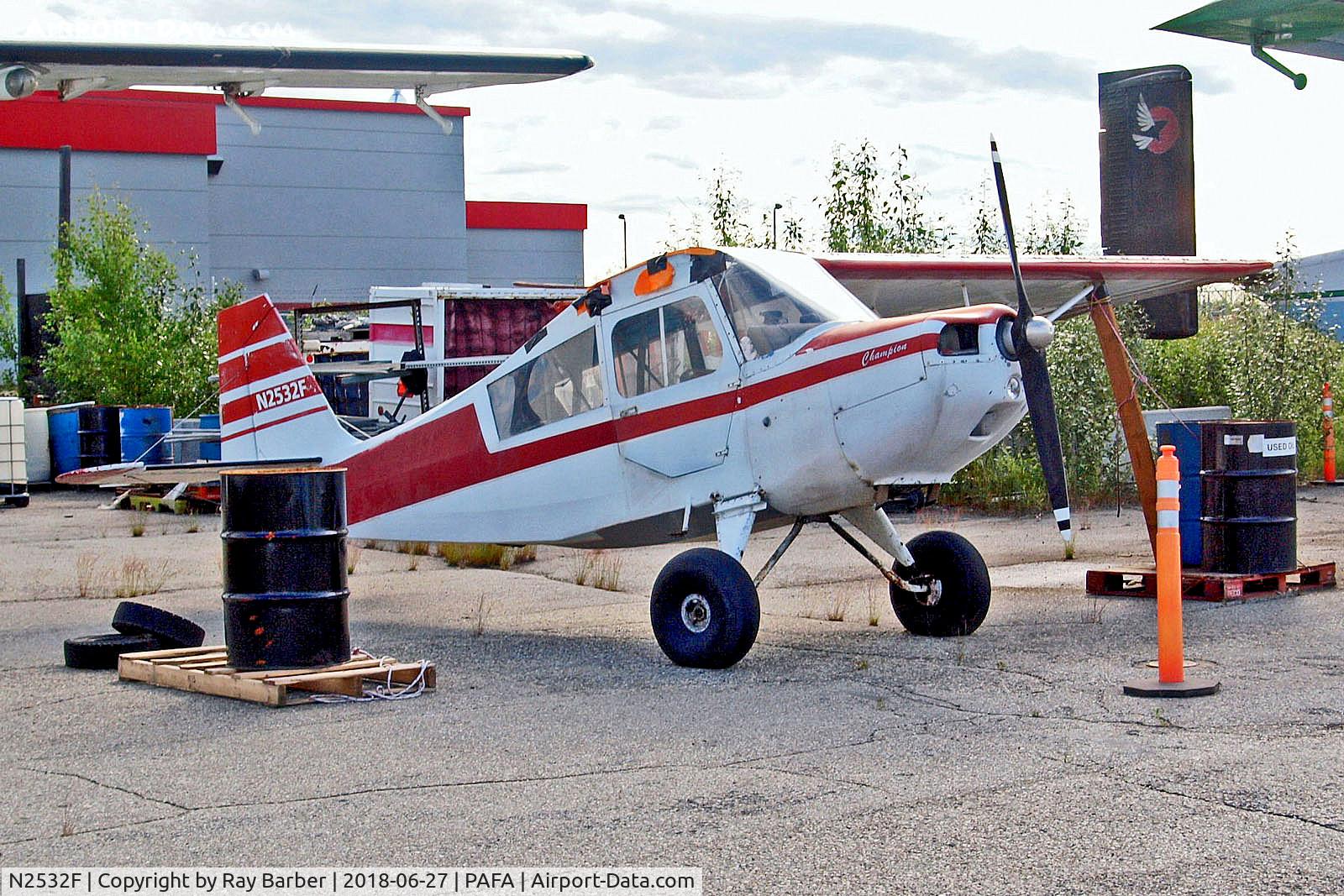 N2532F, 1965 Champion 7ECA Citabria C/N 154, N2532F   Champion 7ECA Citabria [154] Fairbanks~G 27/06/2018