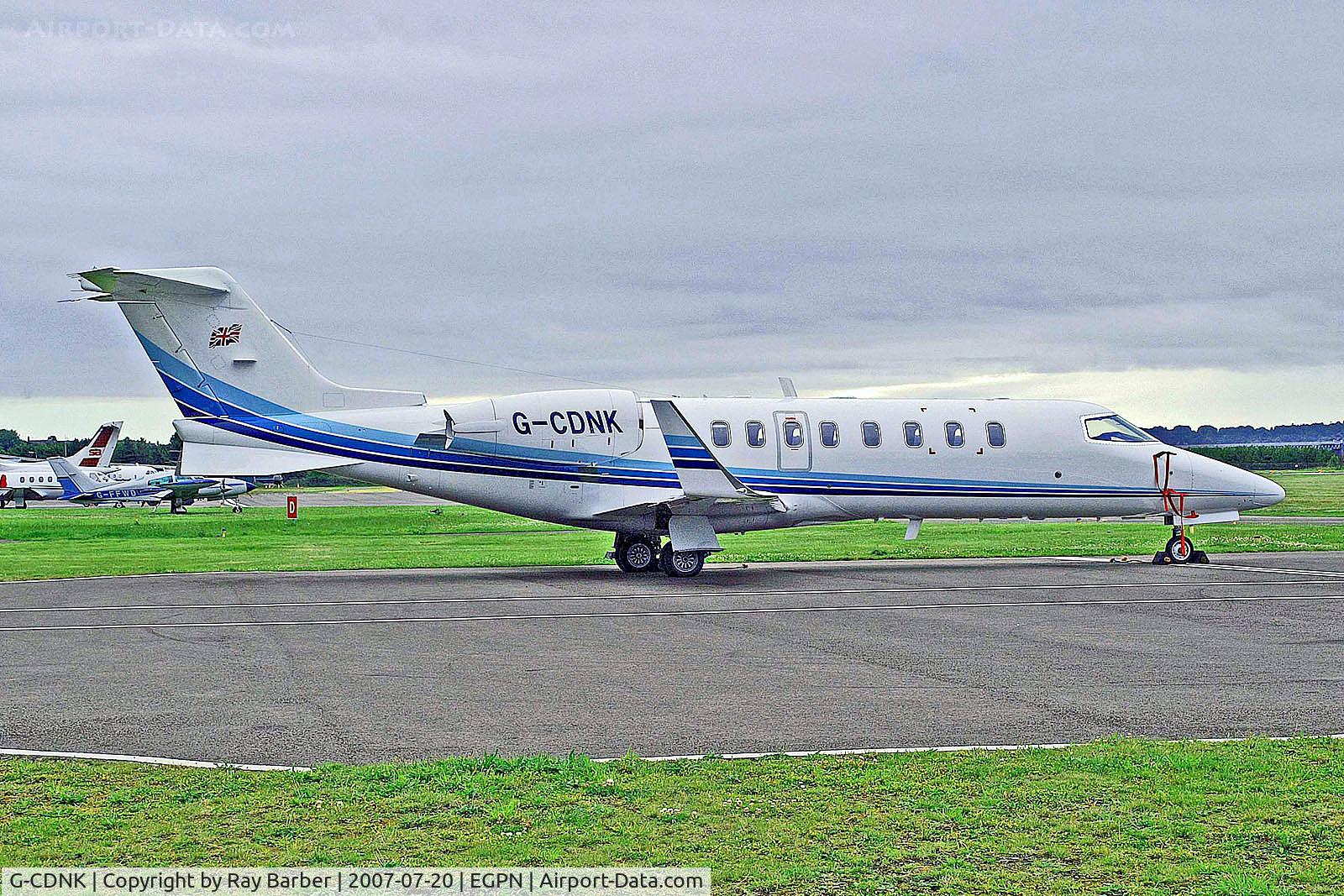 G-CDNK, 2005 Learjet 45 C/N 45-280, G-CDNK   Learjet 45 [45-280] (Air Partner) Dundee-Riverside~G 20/07/2007