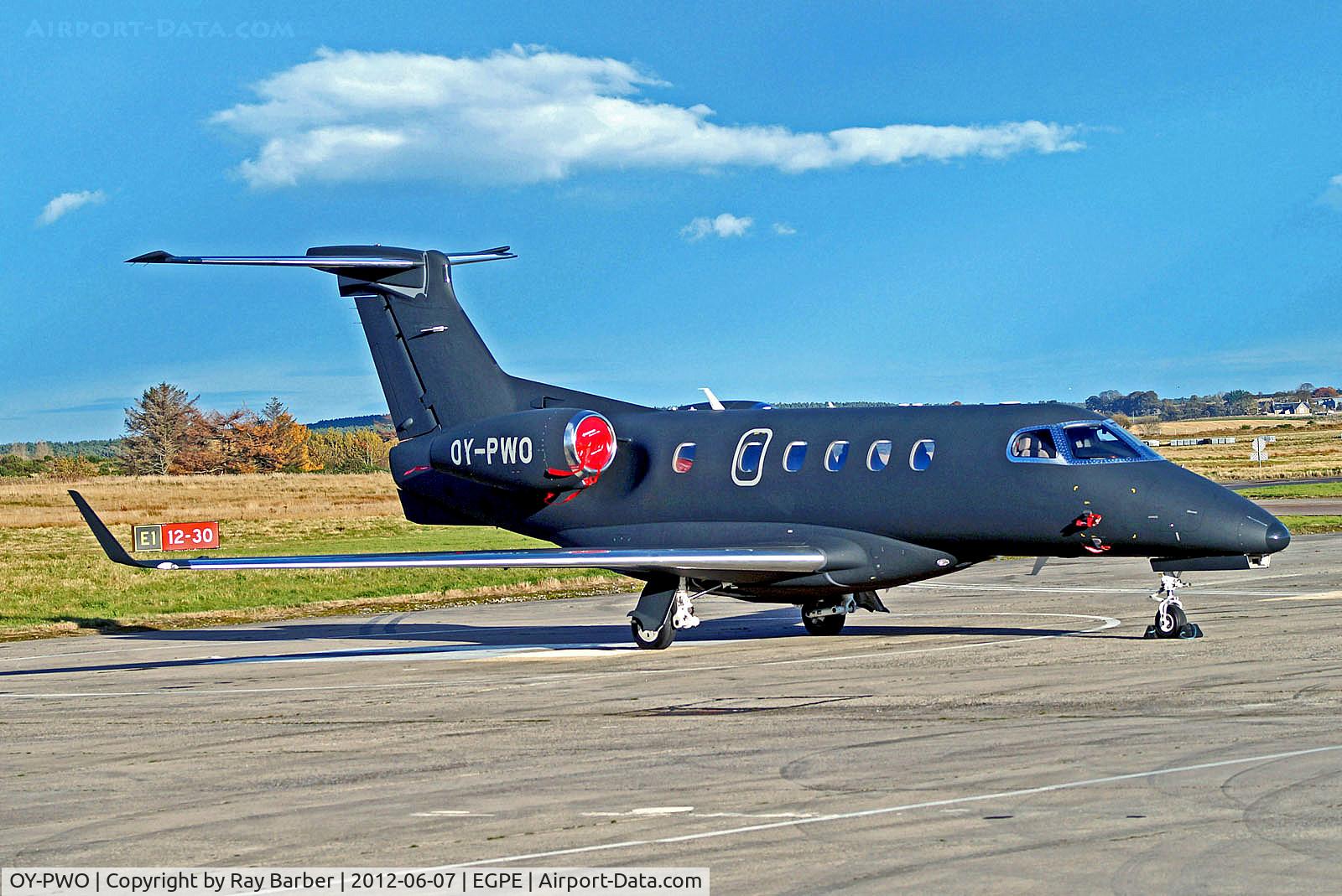 OY-PWO, 2012 Embraer EMB-505 Phenom 300 C/N 50500102, OY-PWO   Embraer EMB-505 Phenom 300 [50500102] Inverness (Dalcross)~G 07/06/2012