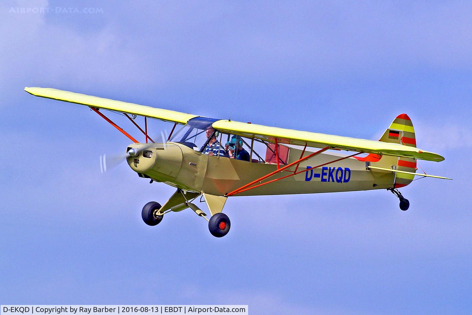 D-EKQD, 1951 Piper L-18C Super Cub (PA-18-95) C/N 18-1508, D-EKQD   Piper PA-18 Super Cub [18-1508] Schaffen-Diest~OO 13/08/2016