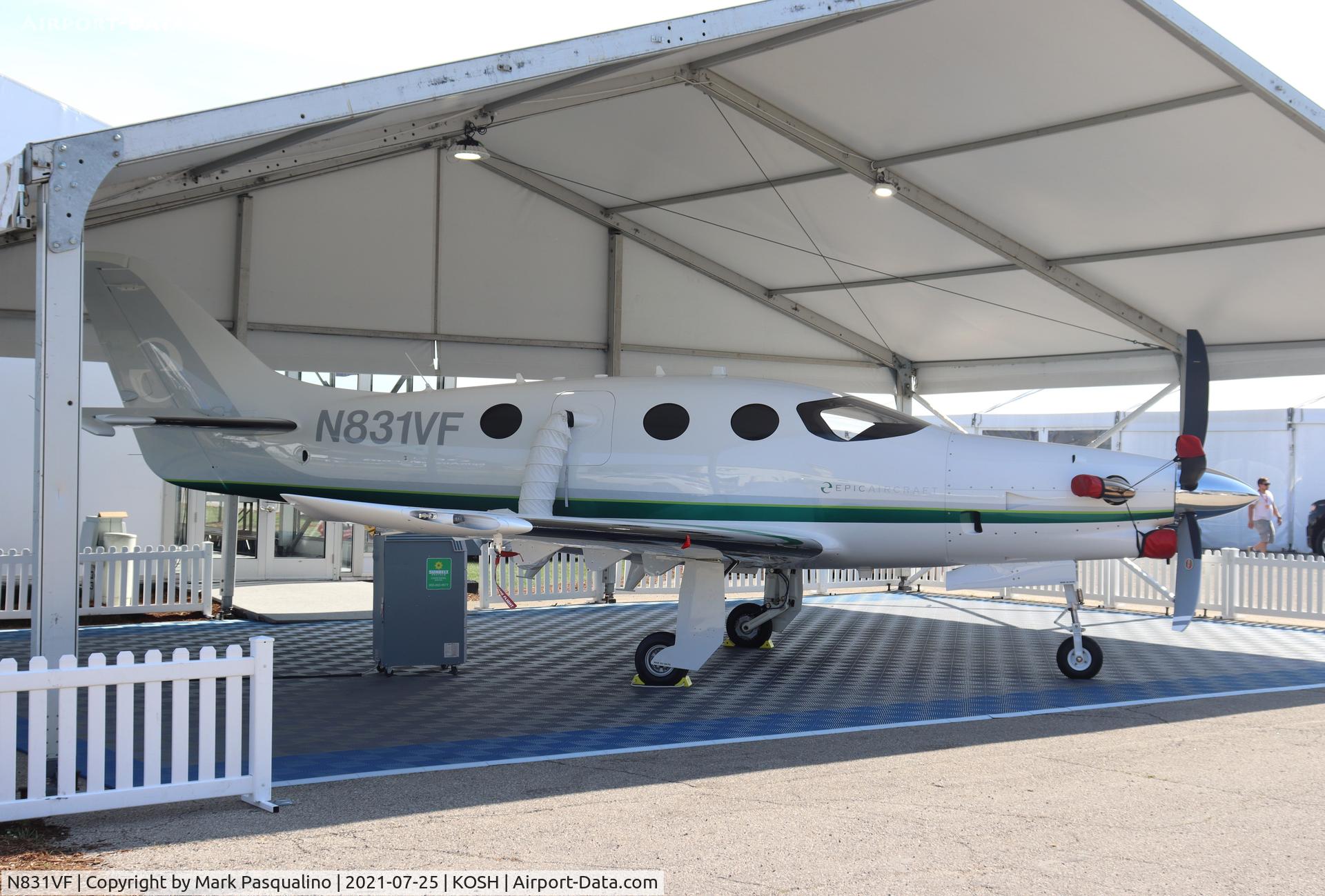 N831VF, 2021 Epic Aircraft E1000 C/N K014, Epic E1000