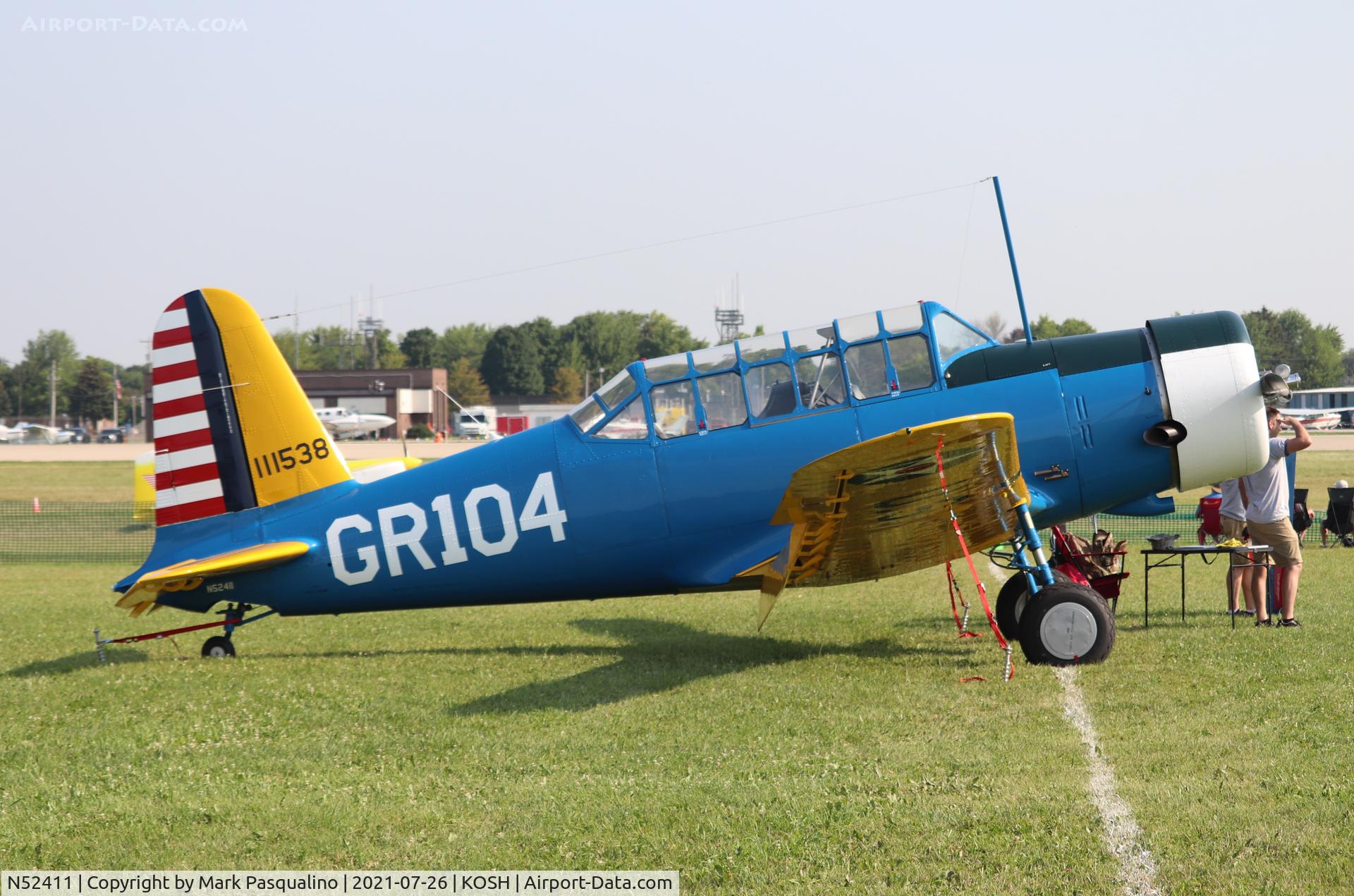 N52411, 1941 Consolidated Vultee BT-13A C/N 2548, Vultee BT-13A