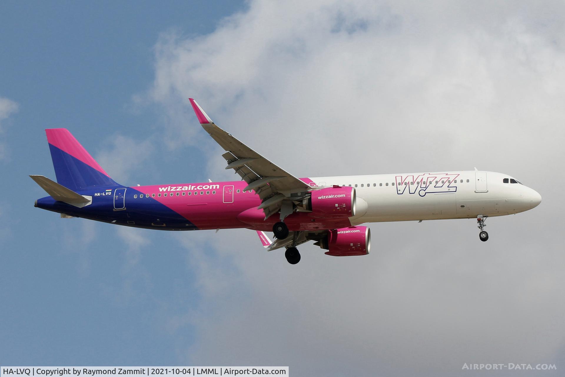 HA-LVQ, Airbus A321- 271NX C/N 10295, A321 HA-LVQ Wizzair