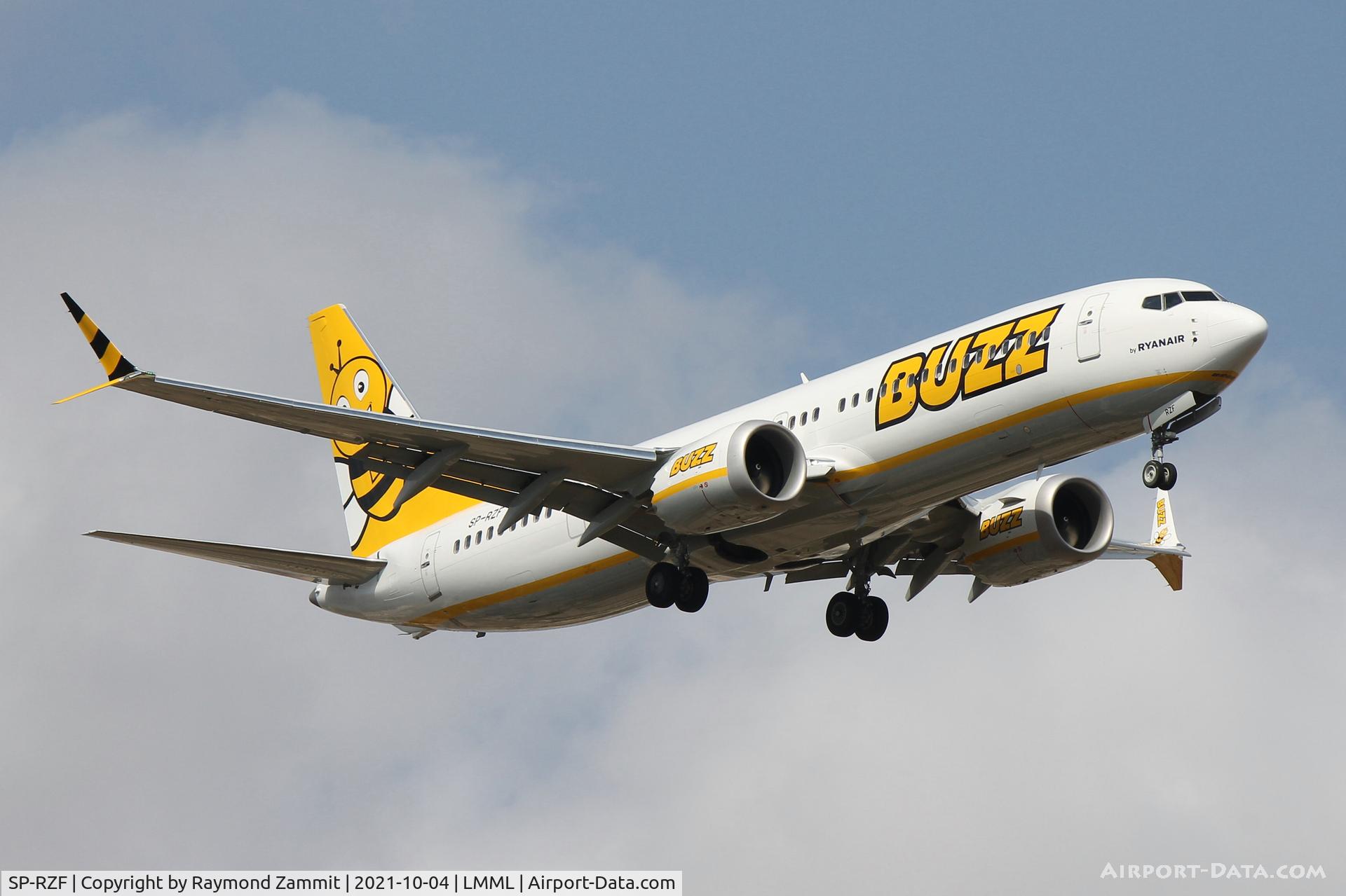 SP-RZF, 2021 Boeing 737-8-200 MAX C/N 62318, B737- 8MAX SP-RZF Buzz