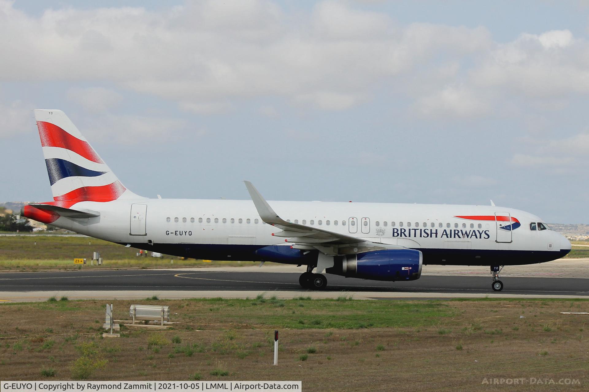 G-EUYO, 2013 Airbus A320-232 C/N 5634, A320G-EUYO British Airways