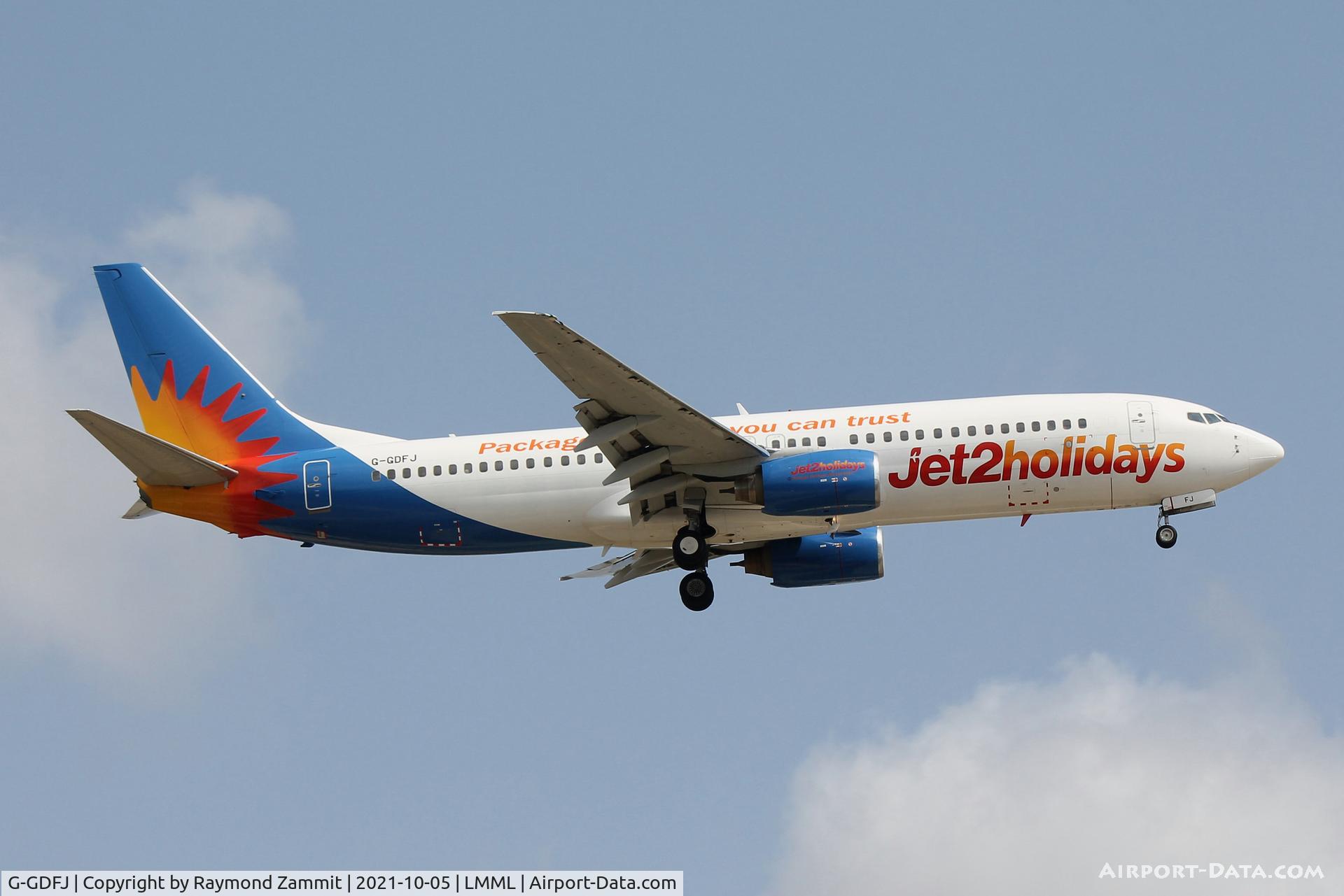 G-GDFJ, 2000 Boeing 737-804 C/N 28229, B737-800 G-GDFJ Jet2Com
