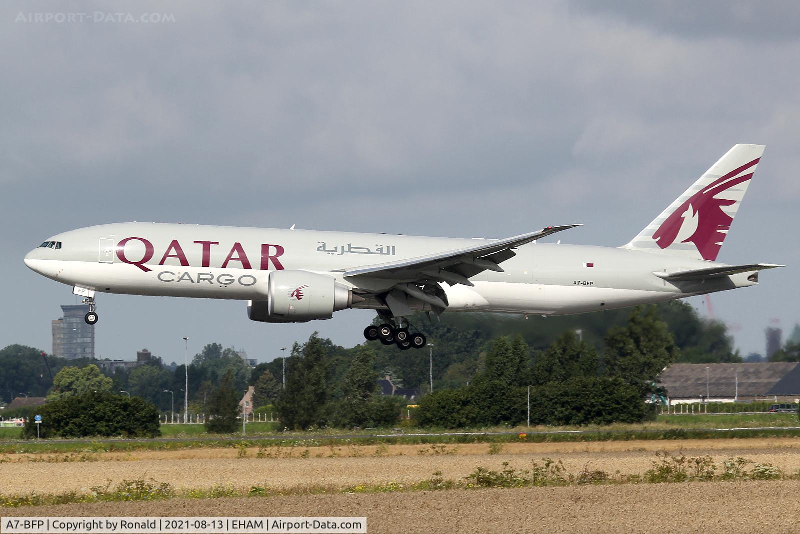 A7-BFP, 2019 Boeing 777-FDZ C/N 62773, at spl