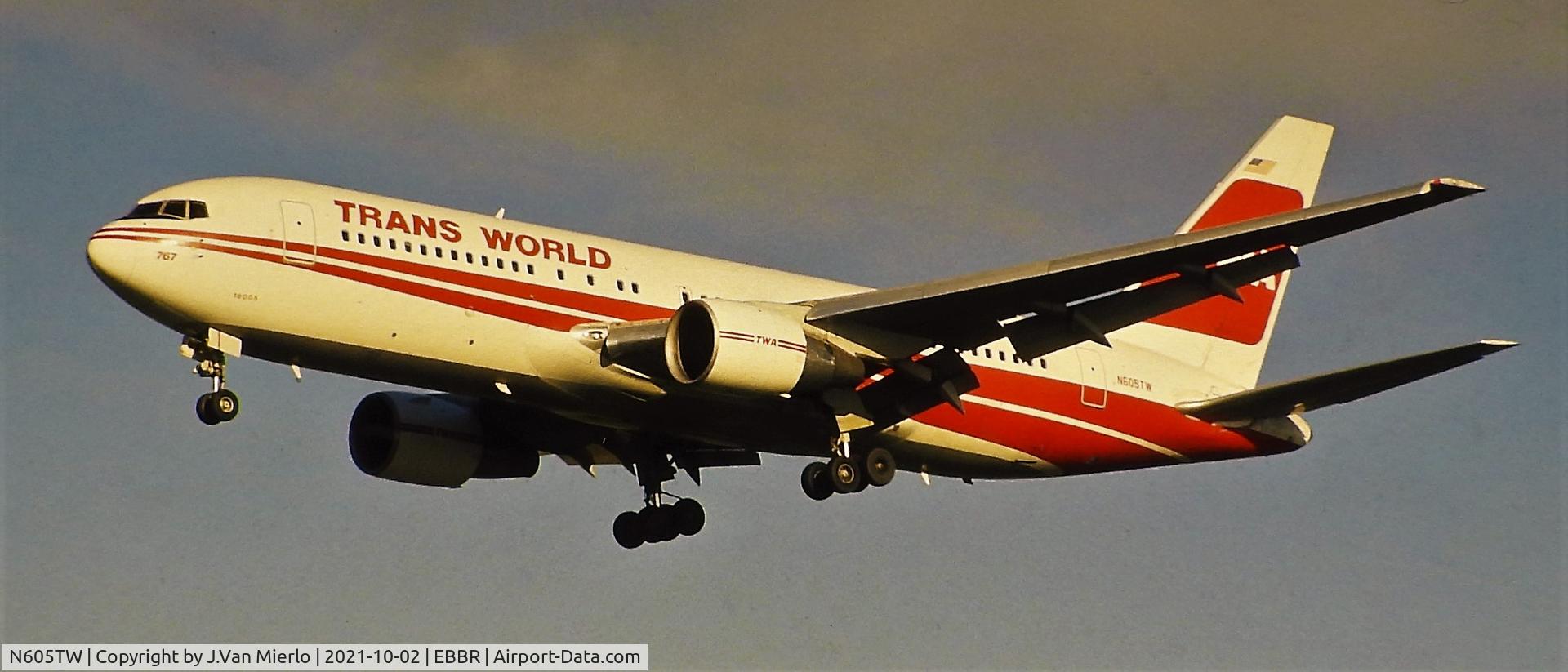 N605TW, 1982 Boeing 767-231 C/N 22568, Slide scan