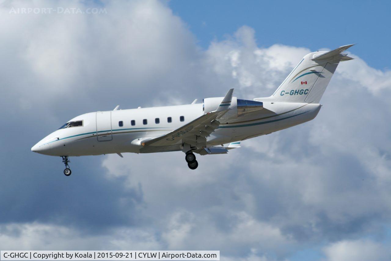 C-GHGC, 1998 Bombardier Challenger 601-3A (CL-600-2B16) C/N 5019, Execaire