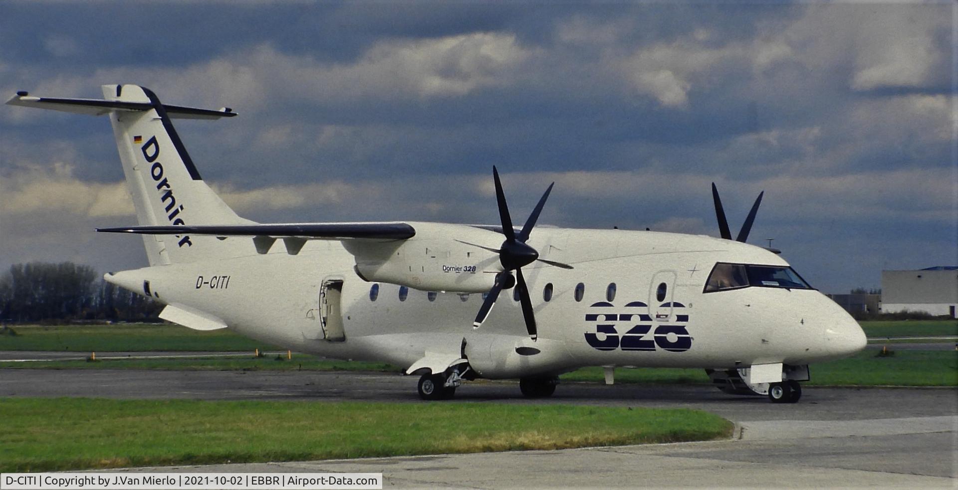 D-CITI, 1992 Dornier 328-110 C/N 3004, Slide scan