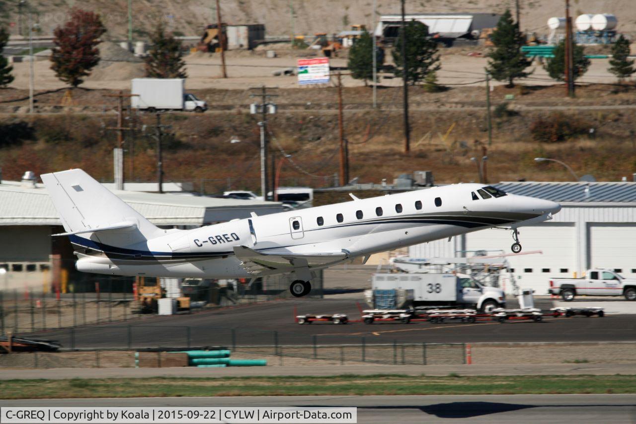 C-GREQ, 2015 Cessna 680 Citation Sovereign C/N 680-0542, Rotate!