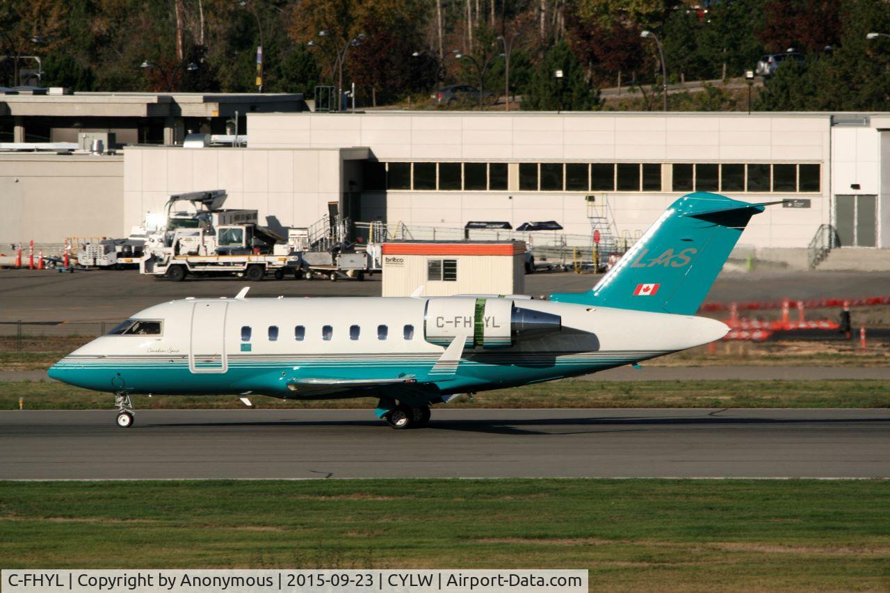 C-FHYL, 2015 Bombardier Challenger 604 (CL-600-2B16) C/N 5982, London Air Services