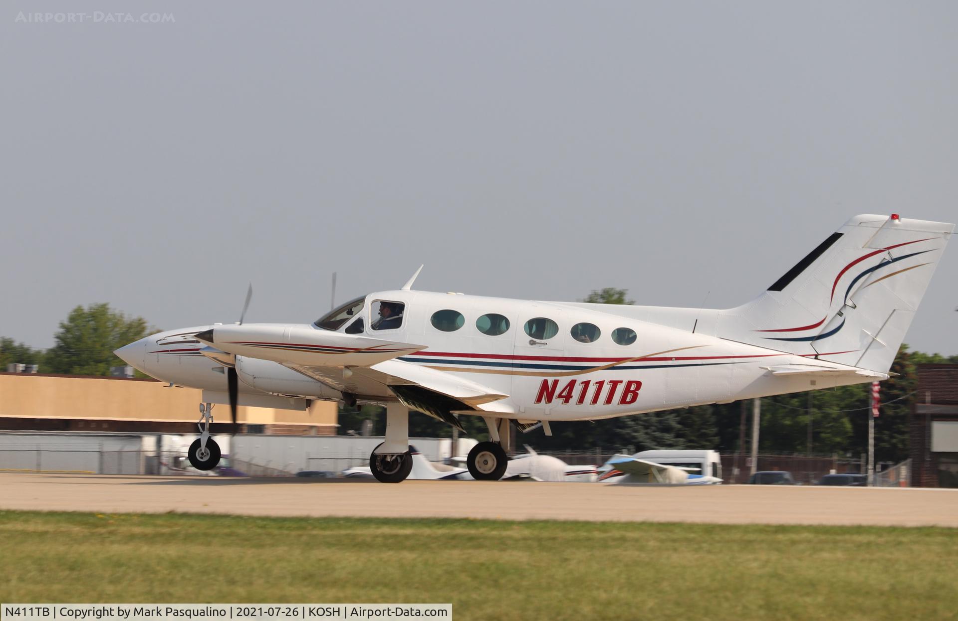 N411TB, Cessna 421B Golden Eagle C/N 421B0481, Cessna 421B