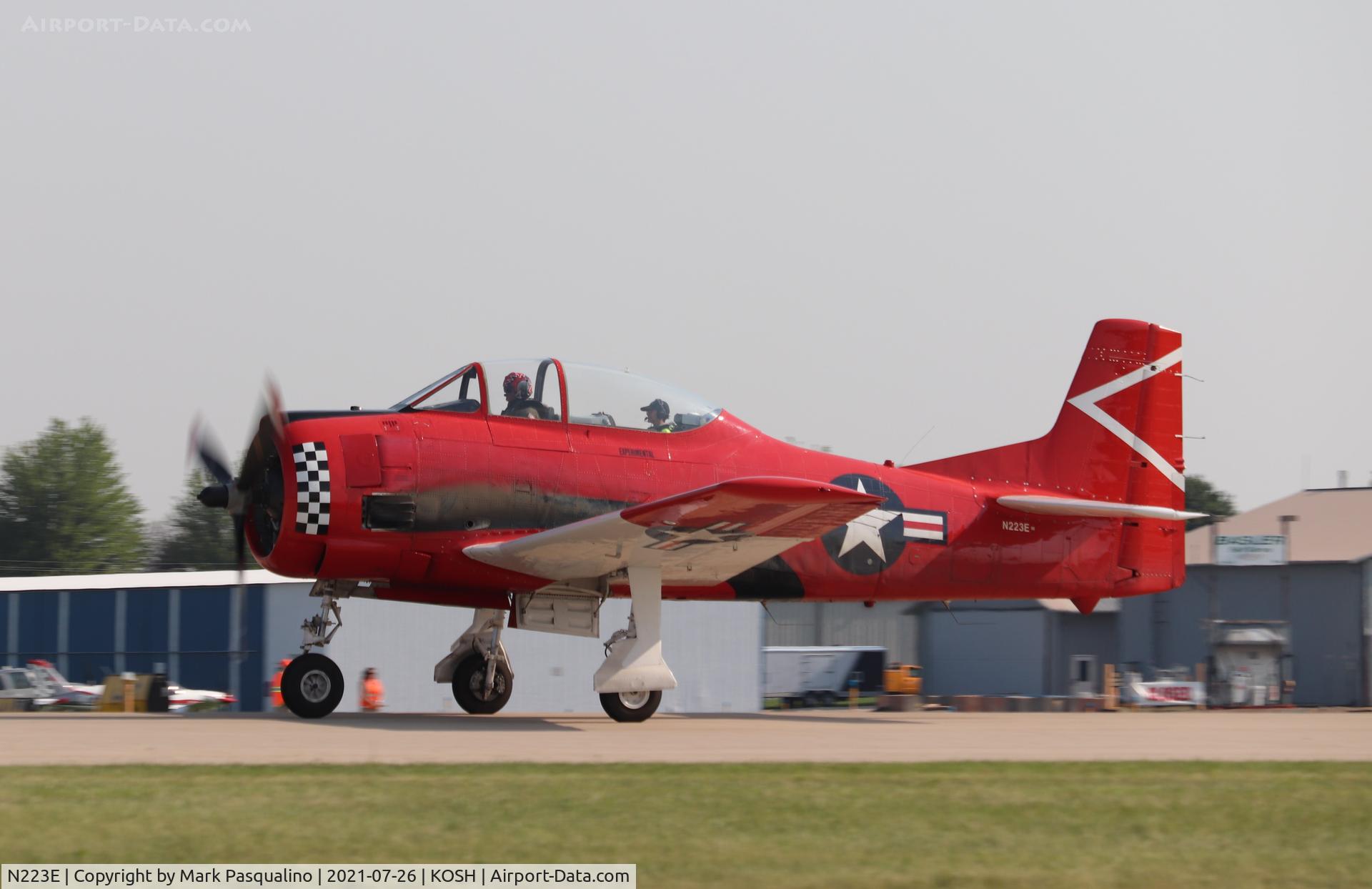 N223E, 1955 North American T-28B Trojan C/N 200343, North American T-28B