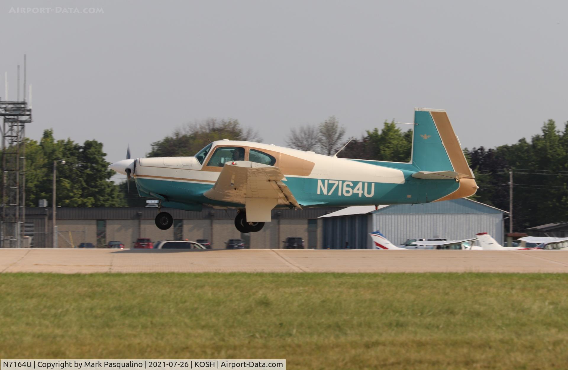 N7164U, 1964 Mooney M20C Ranger C/N 2746, Mooney M20C