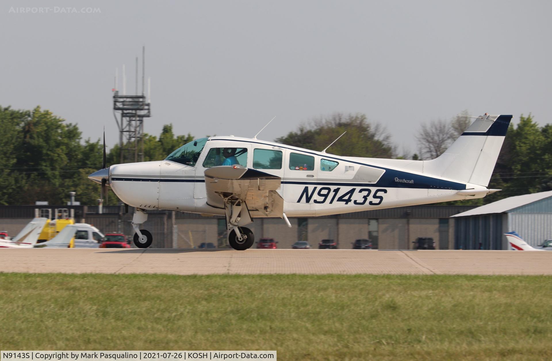 N9143S, 1975 Beech B24R Sierra C/N MC-397, Beech B24R