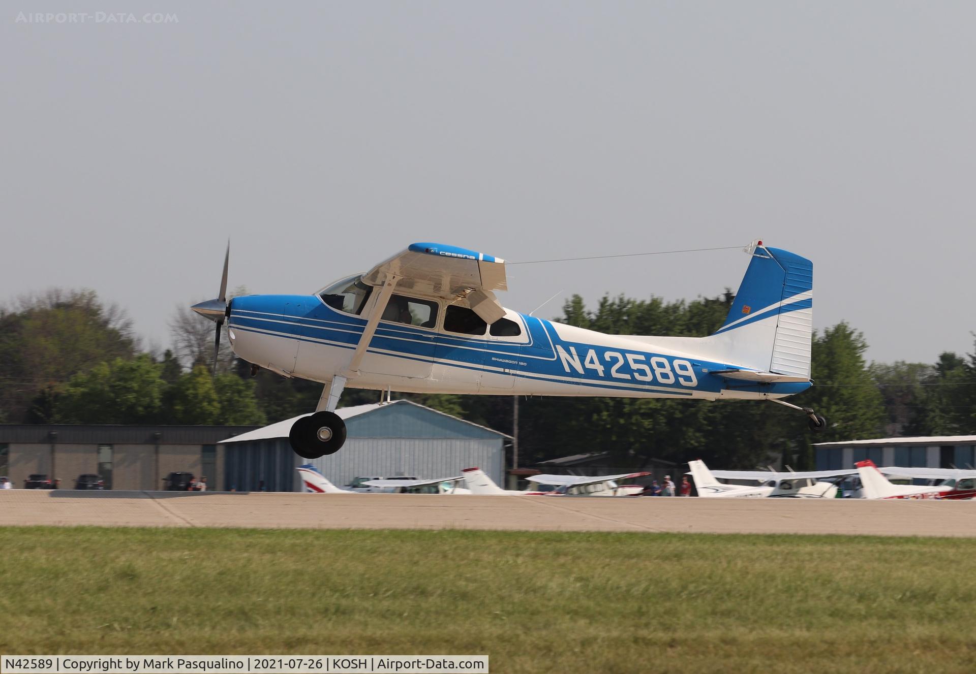 N42589, 1973 Cessna 180J C/N 18052365, Cessna 180J