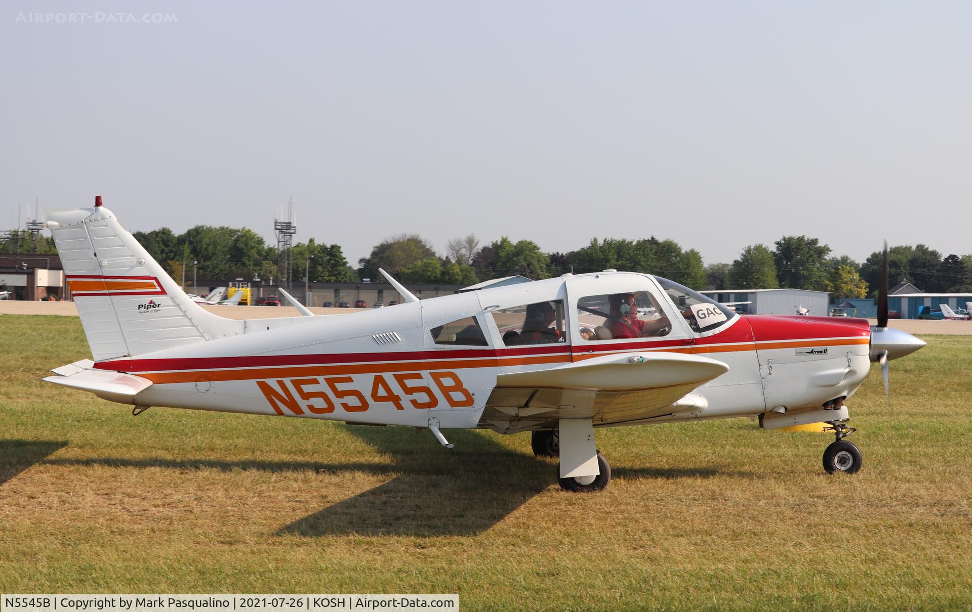 N5545B, 1973 Piper PA-28R-200 C/N 28R-7335236, Piper PA-28R-200