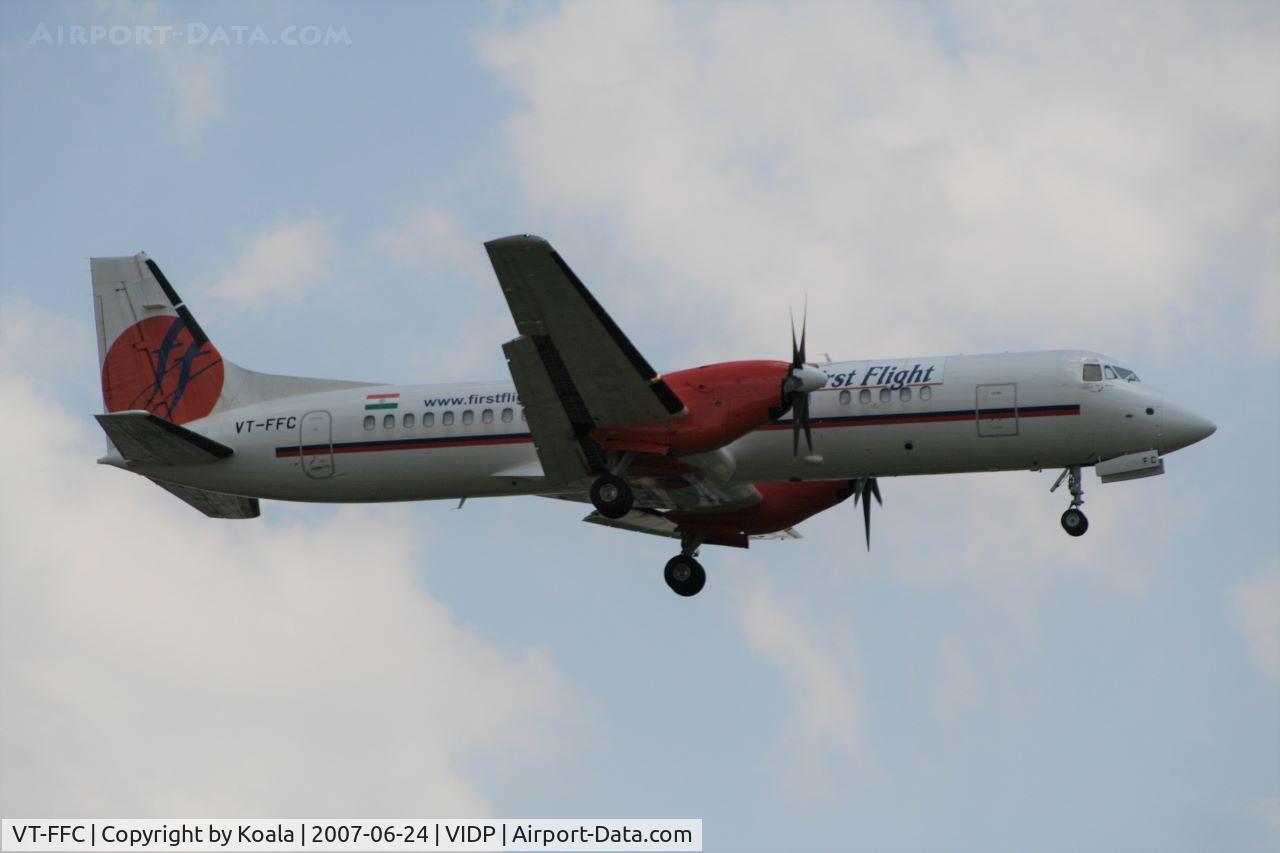 VT-FFC, 1992 British Aerospace ATP C/N 2051, Final approach