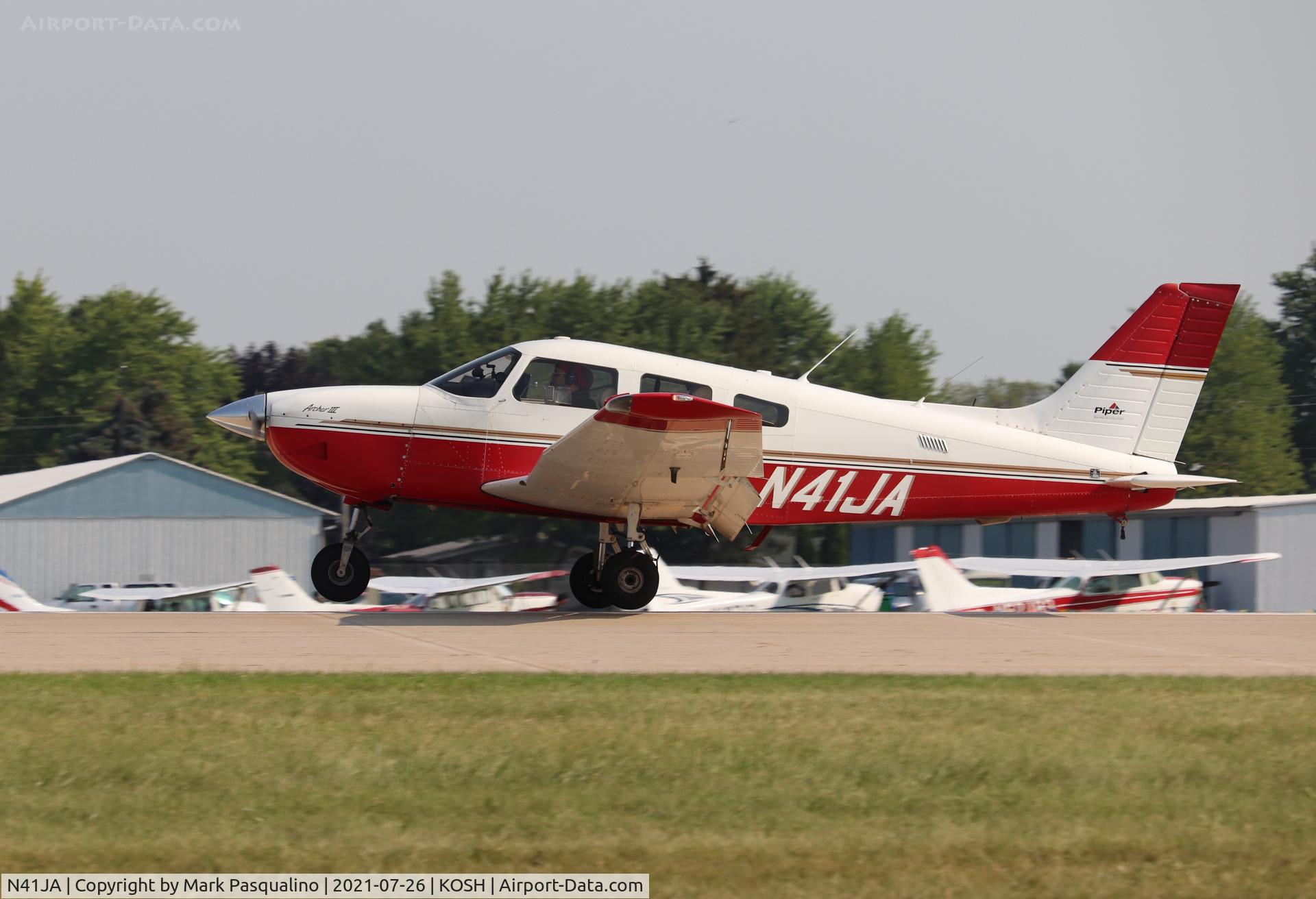 N41JA, 1997 Piper PA-28-181 C/N 2843081, Piper PA-28-181