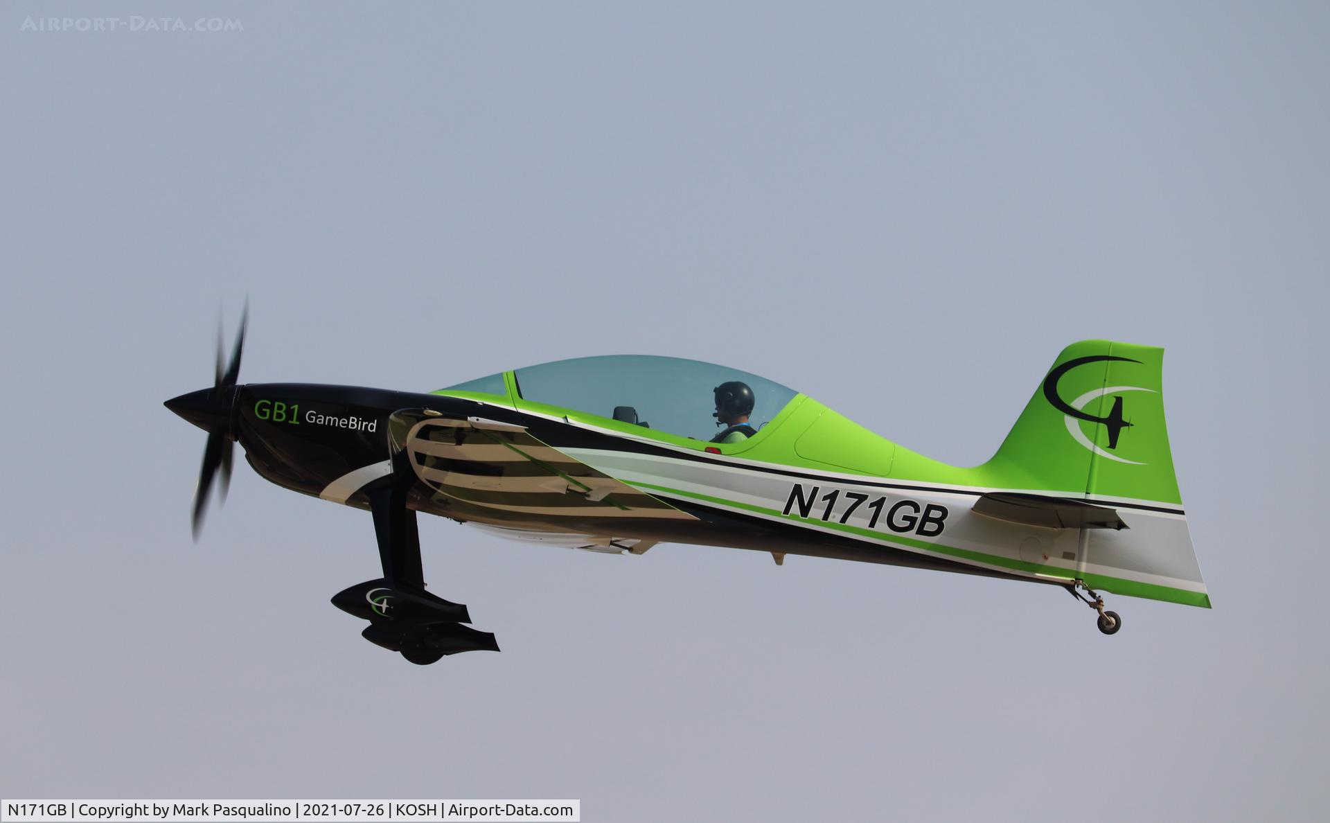N171GB, 2015 Game Composites GBI Gamebird C/N 001, GBI Gamebird