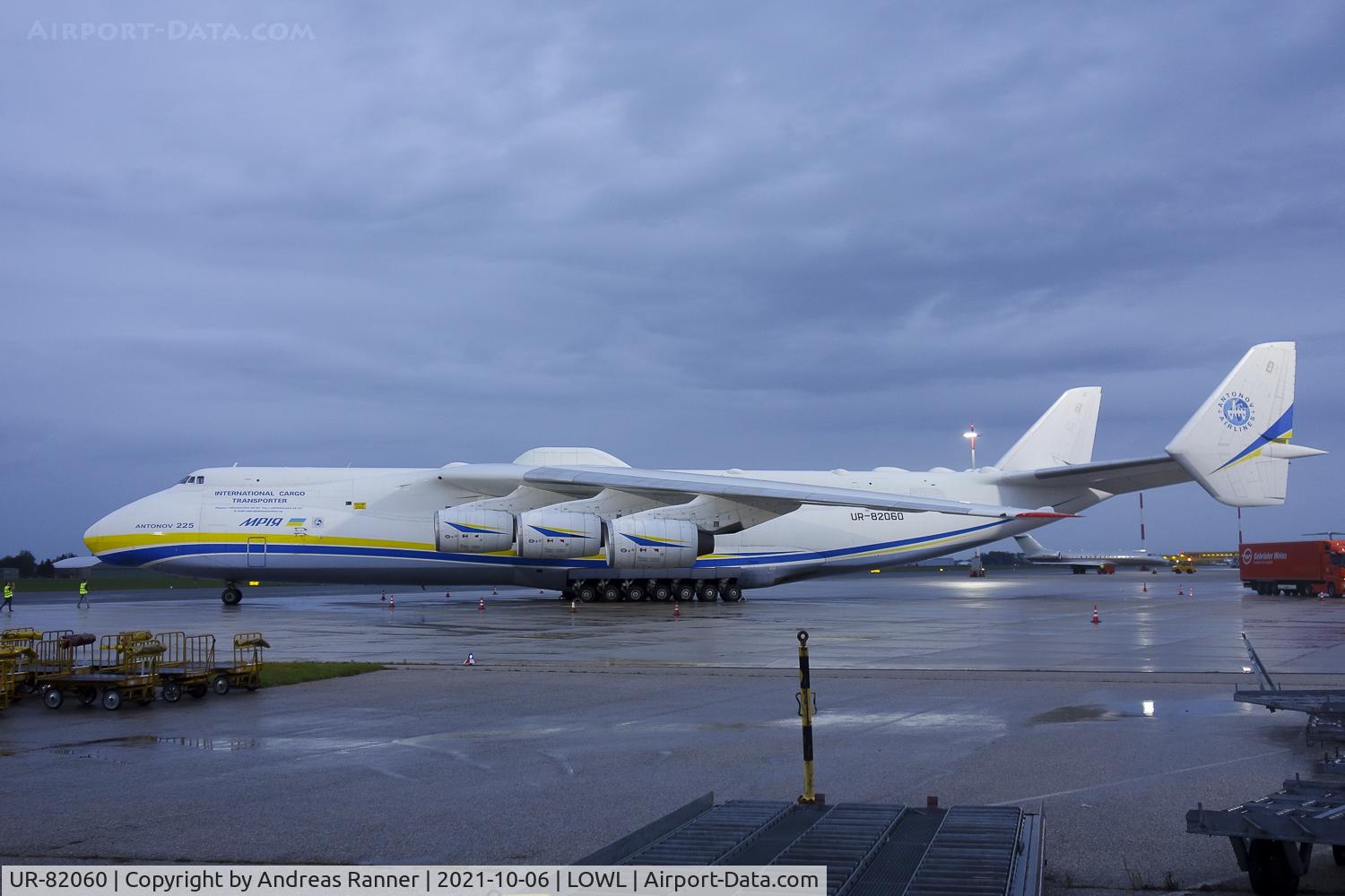 UR-82060, 1988 Antonov An-225 Mriya C/N 19530503763, Antonov Airlines An-225