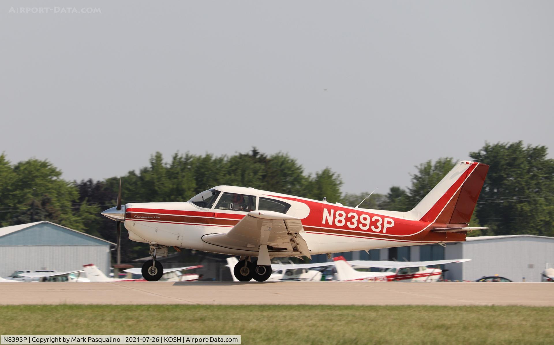 N8393P, 1964 Piper PA-24-250 Comanche C/N 24-3653, Piper PA-24-250