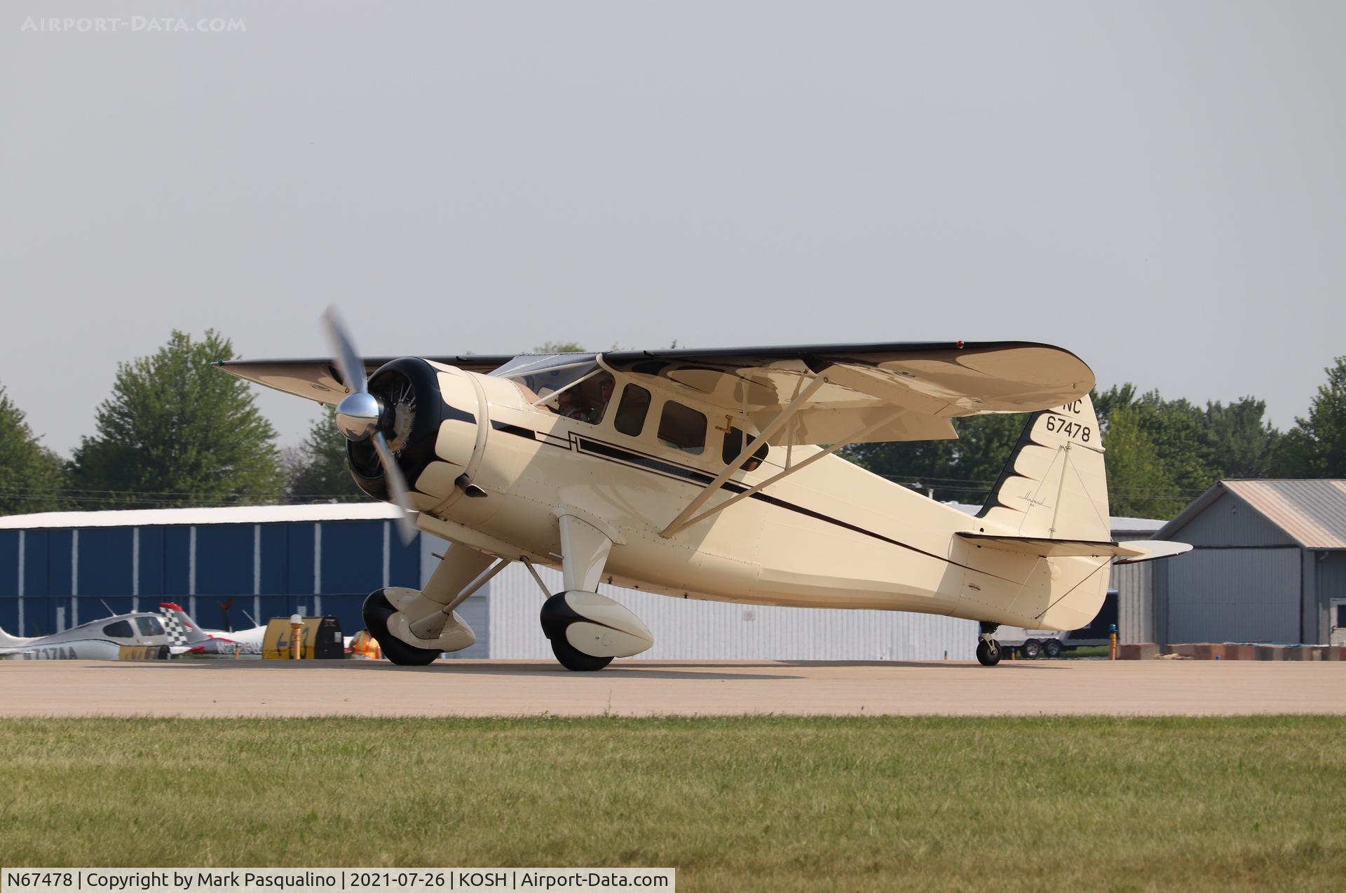 N67478, Howard Aircraft DGA-15P C/N 562, Howard DGA-15P