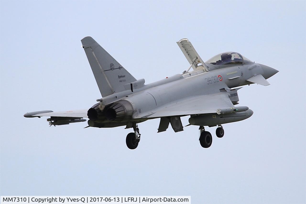 MM7310, Eurofighter EF-2000 Typhoon S C/N IS042, Eurofighter EF-2000 Typhoon S, On final rwy 08, Landivisiau Naval Air Base (LFRJ) Tiger Meet 2017