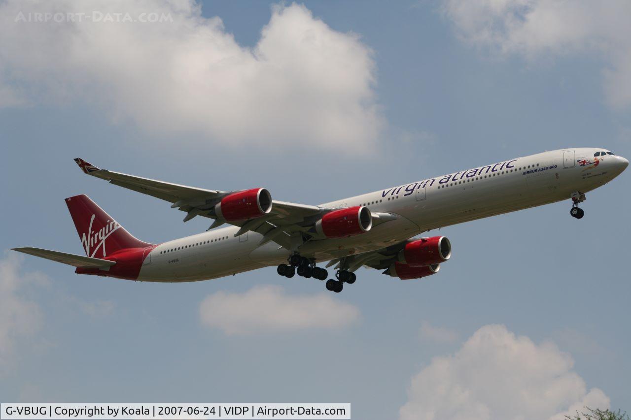G-VBUG, 2007 Airbus A340-642 C/N 804, Final approach