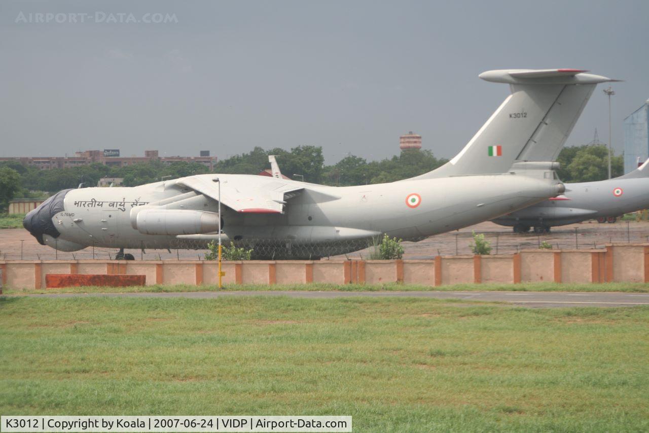 K3012, 1988 Ilyushin IL-76MD C/N 0083487614, Shot whiel taxing.
