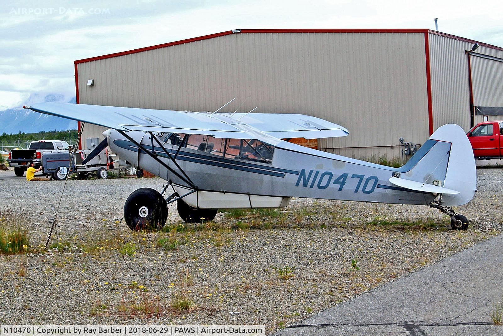 N10470, 1951 Piper L-21 C/N 18-895, N10470   Piper L-21A-105 Super Cub [18-895] Wasilla~N 29/06/2018