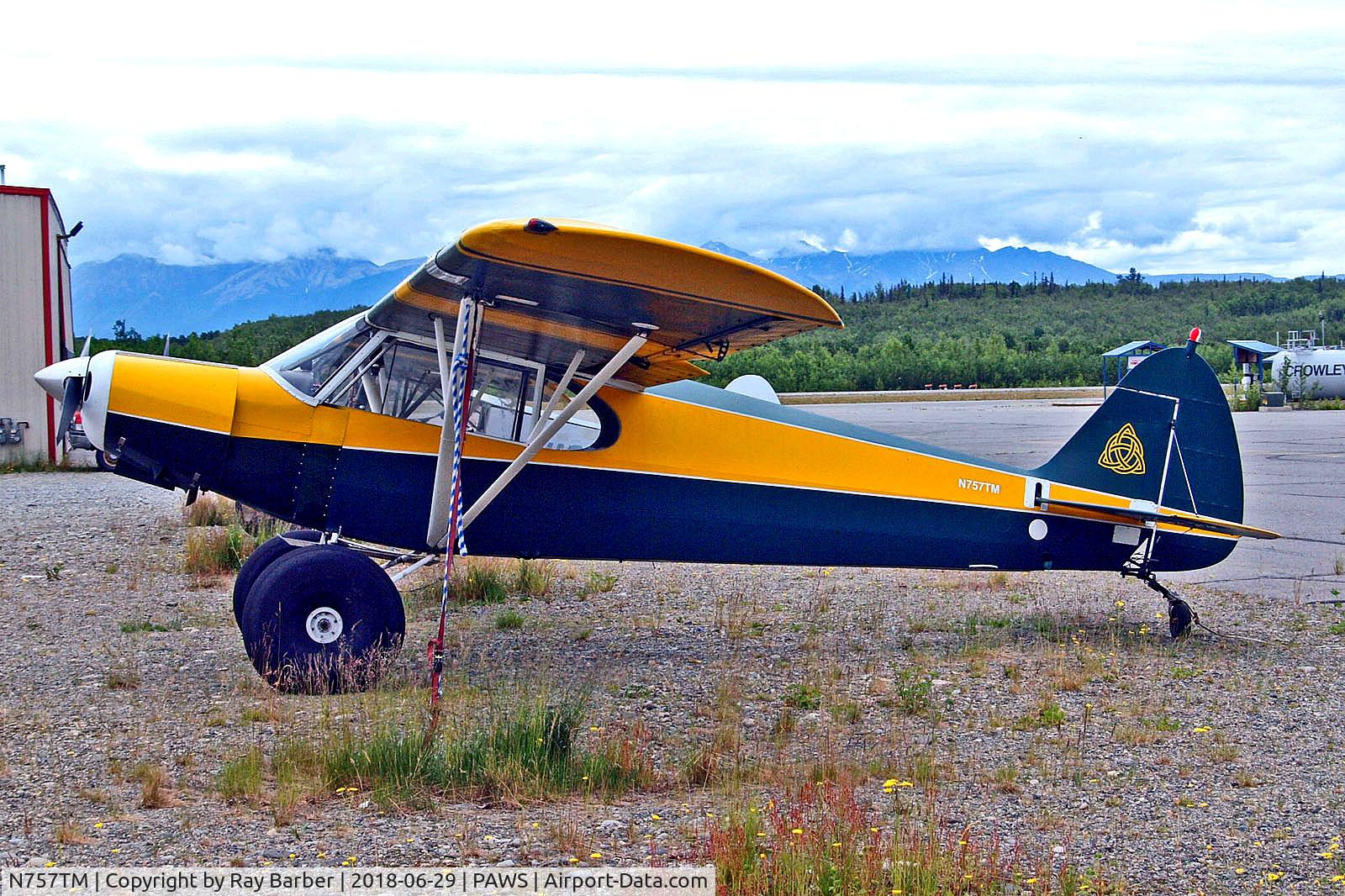 N757TM, 1950 Piper PA-18 C/N 18-336, N757TM   Piper PA-18-105 Super Cub [18-336] Wasilla~N 29/06/2018