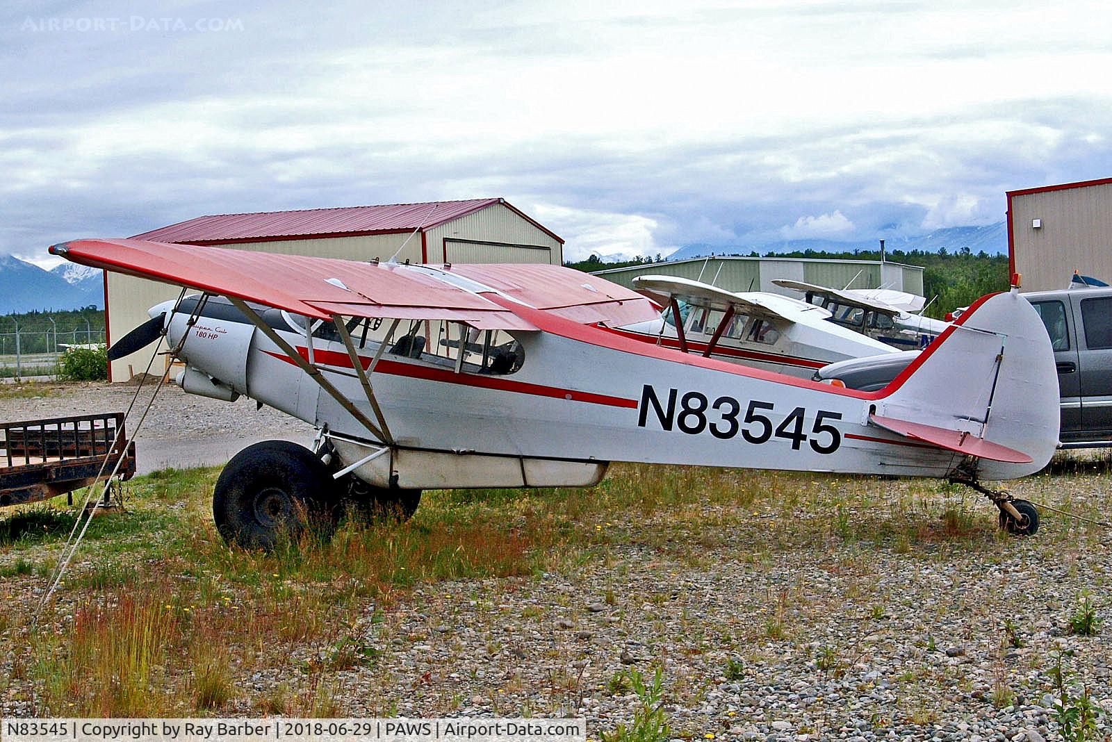 N83545, 1977 Piper PA-18-150 Super Cub C/N 18-7709072, N83545   Piper PA-18-150 Super Cub [18-7709072] Wasilla~N 29/06/2018