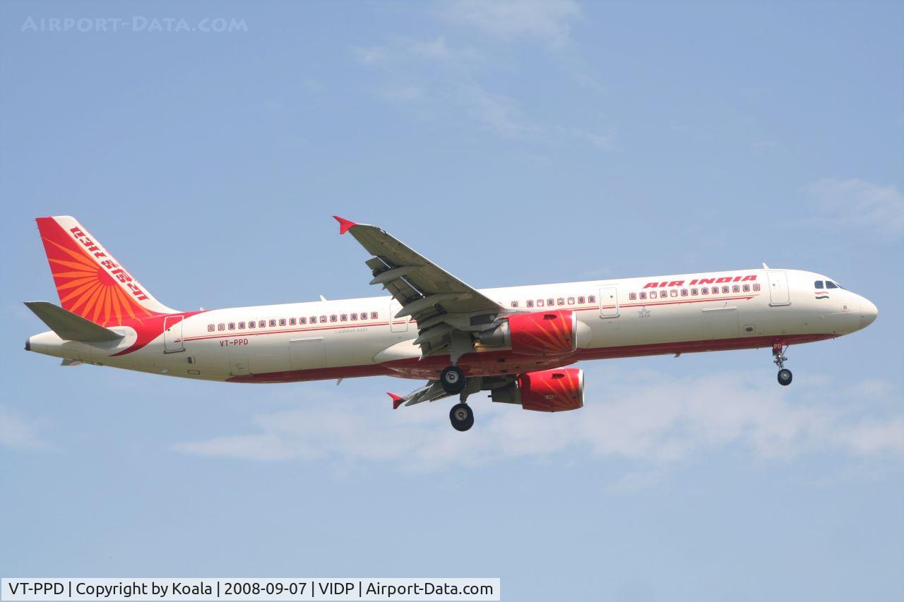 VT-PPD, 2007 Airbus A321-211 C/N 3212, Final approach