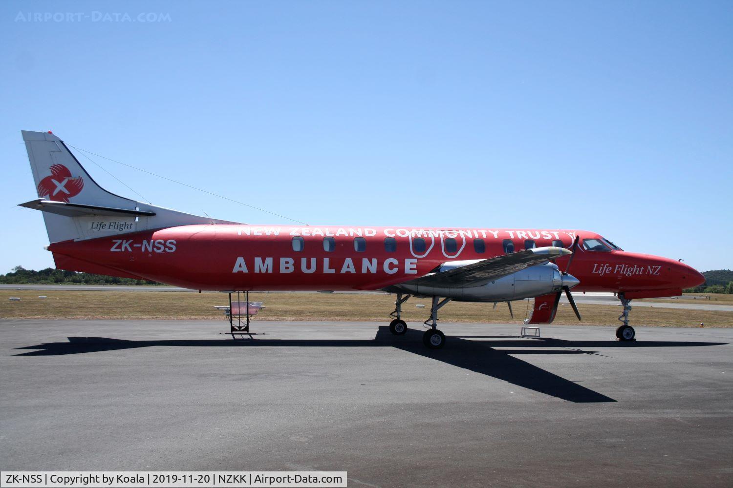 ZK-NSS, Fairchild SA-227AC Metro III C/N AC692, Resting on the apron