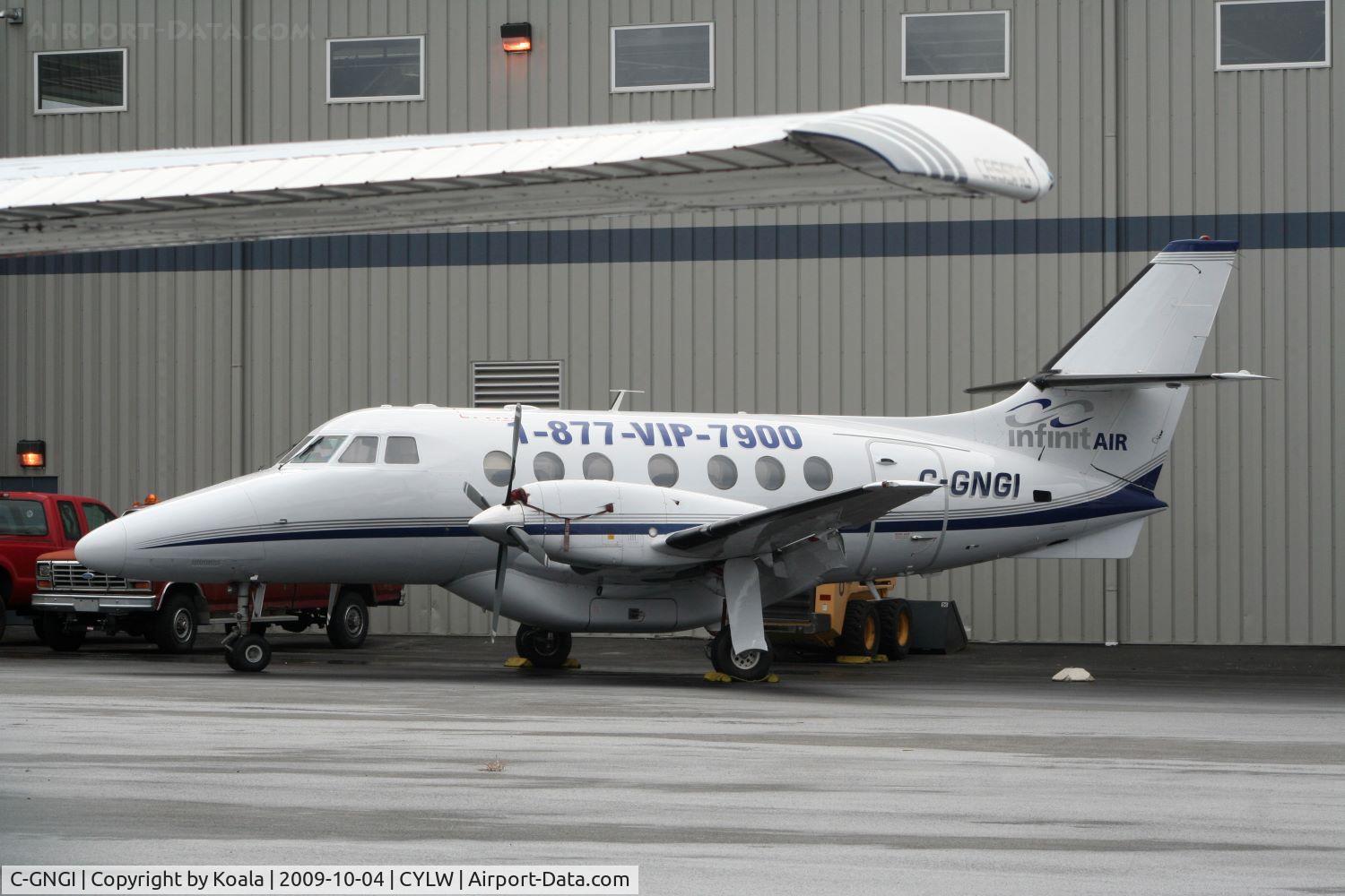 C-GNGI, 1987 British Aerospace BAe-3112 Jetstream 31 C/N 739, Waiting for next job