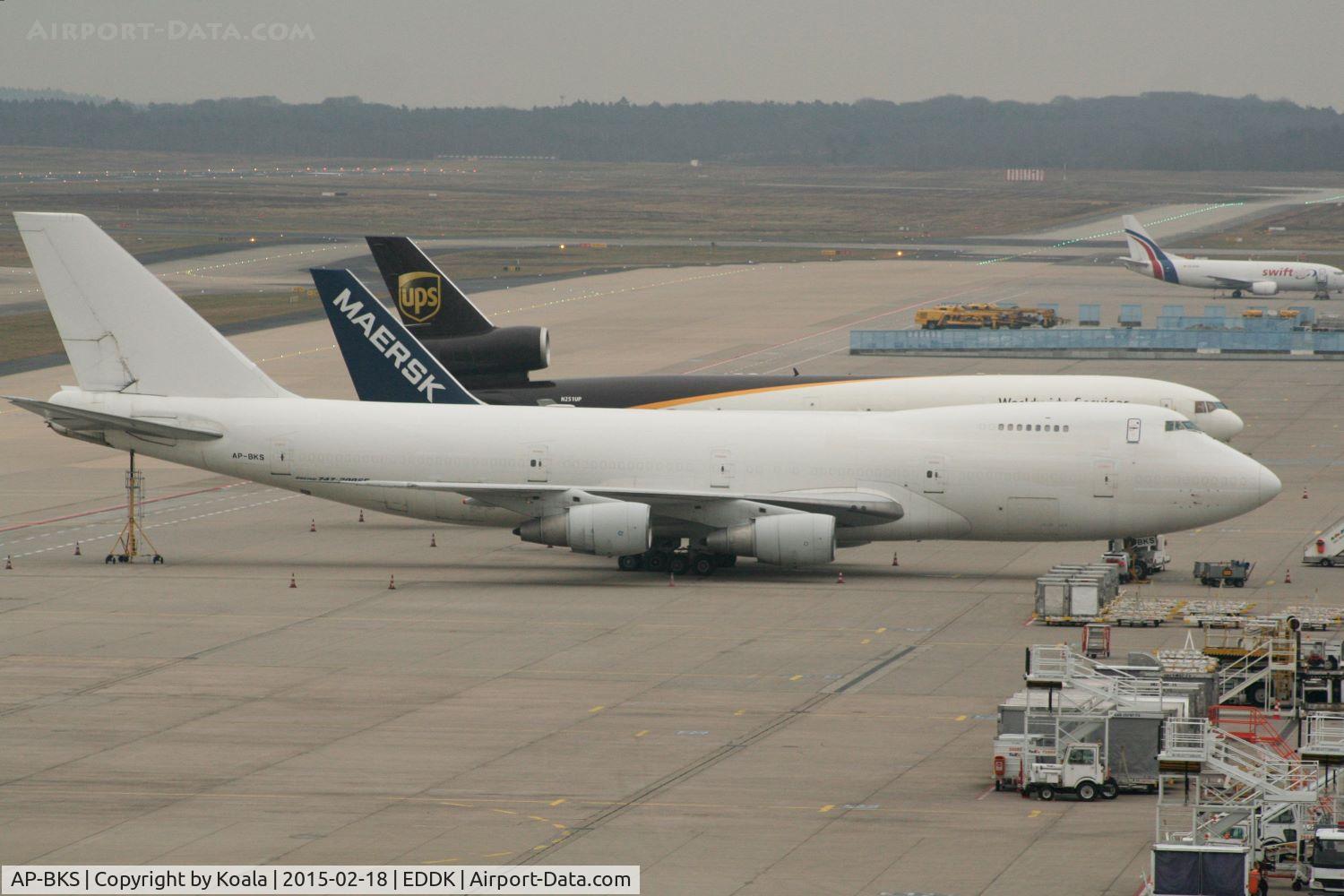 AP-BKS, 1987 Boeing 747-281B/F C/N 23813, One time visit at Cologne.
