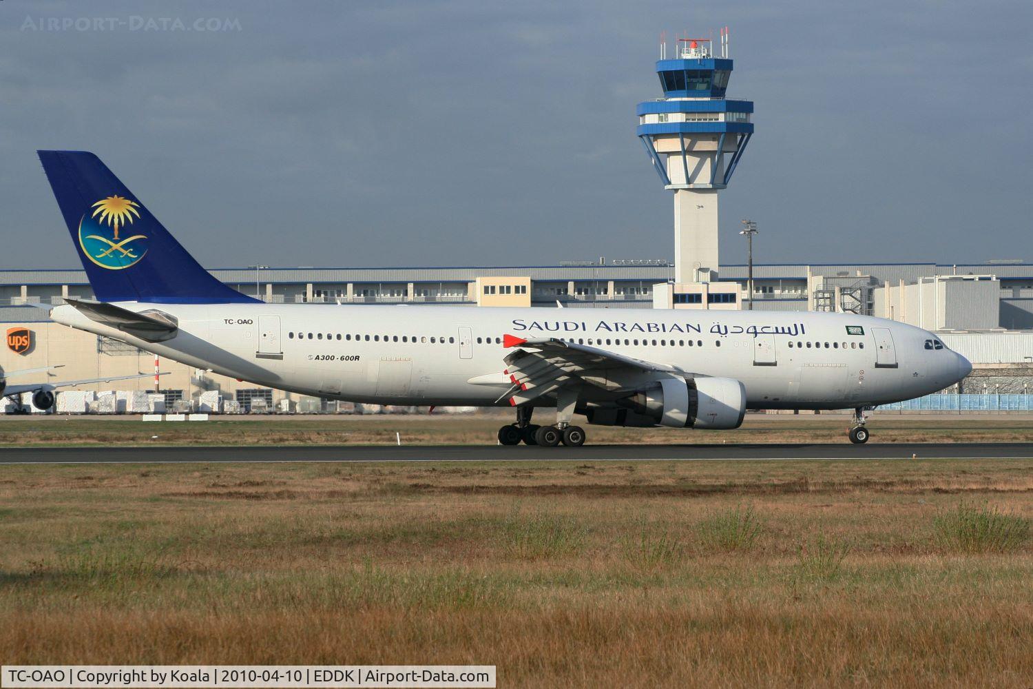 TC-OAO, 1996 Airbus A300B4-605R C/N 764, Lease to Saudi Arabian for the Hadj.