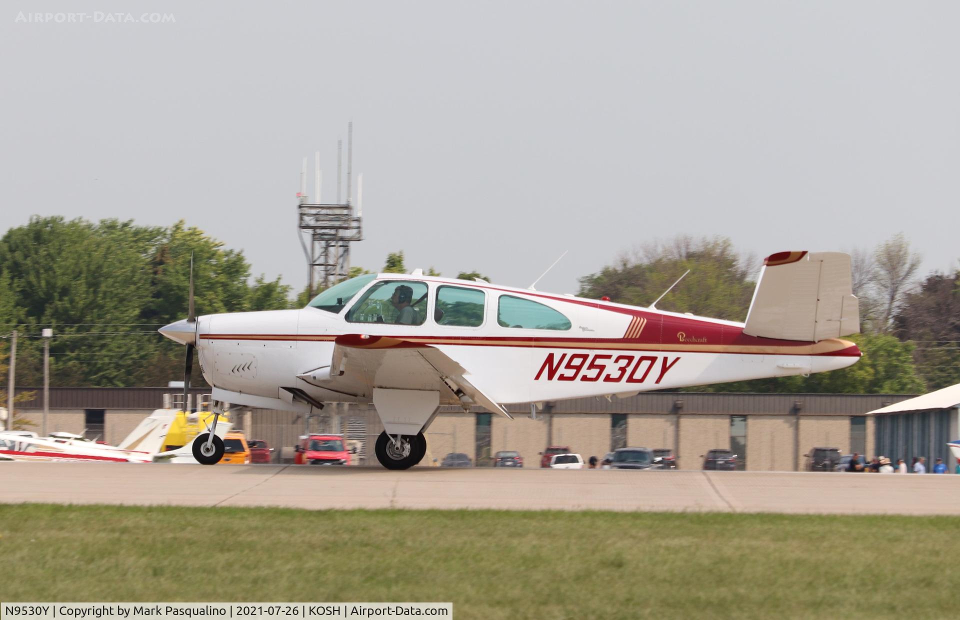 N9530Y, 1962 Beech P35 Bonanza C/N D-7019, Beech P35