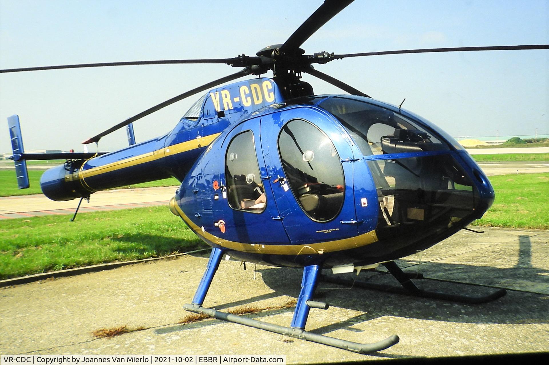 VR-CDC, McDonnell Douglas MD-520N C/N LN050, Slide scan