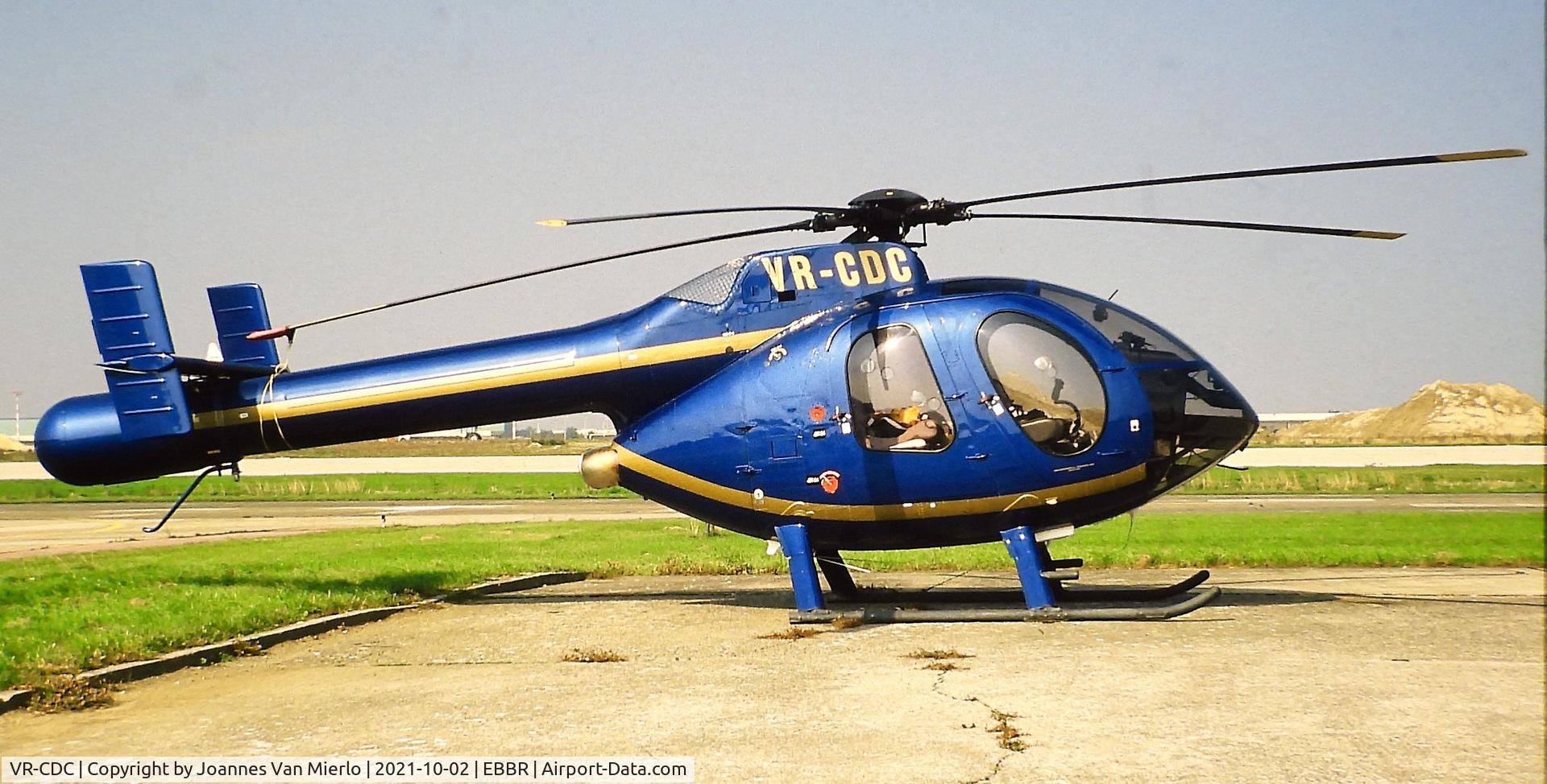 VR-CDC, McDonnell Douglas MD-520N C/N LN050, Slide scan