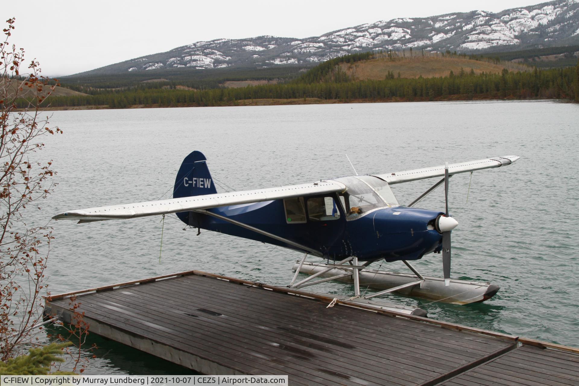 C-FIEW, 1948 Aeronca 15AC Sedan C/N 15AC-196, Docked at Schwatka Lake, Whitehorse, Yukon (CEZ5).